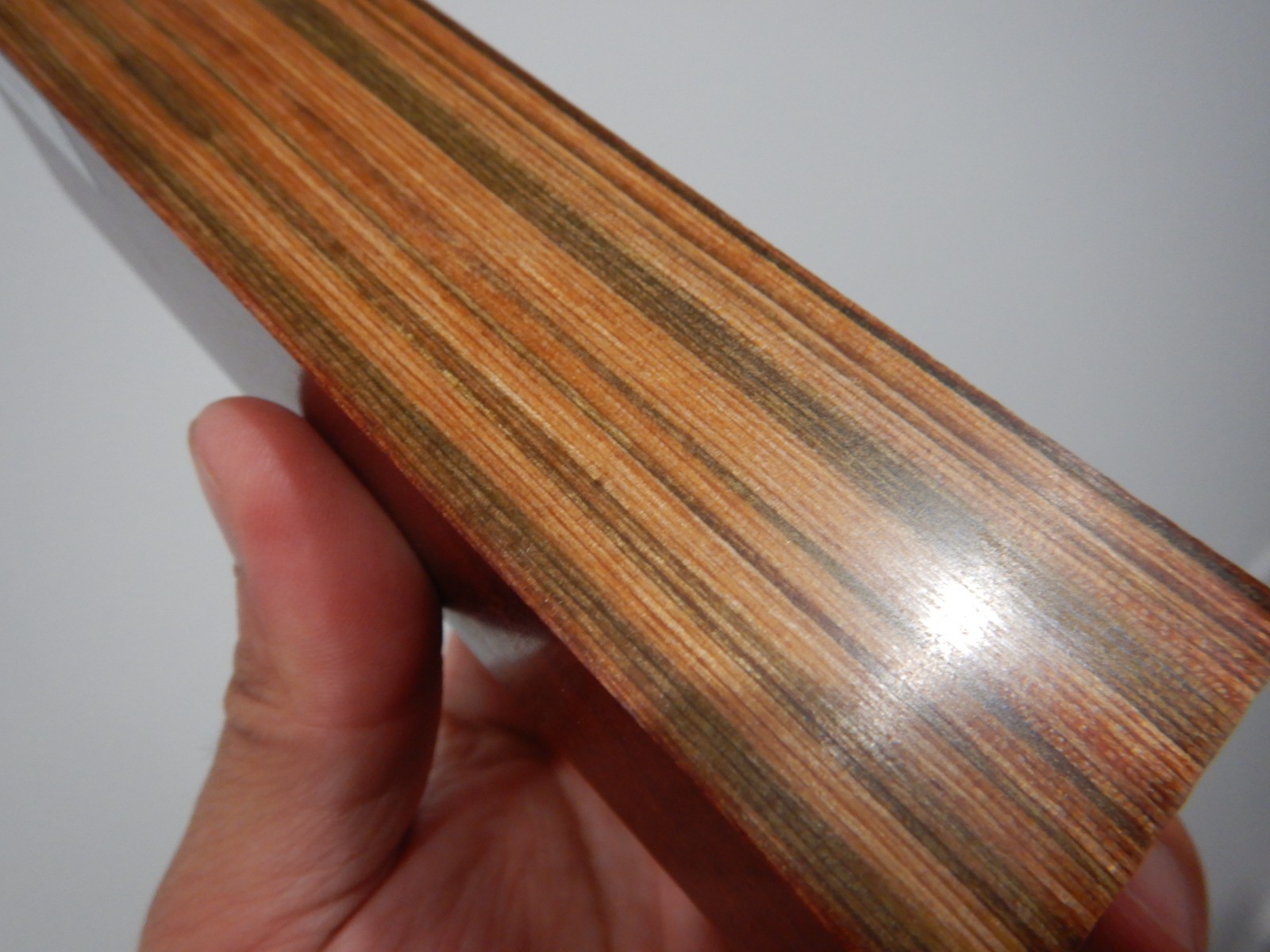 Westinghouse Crosscut Wood Micarta, Vintage Phenolic (N0337)