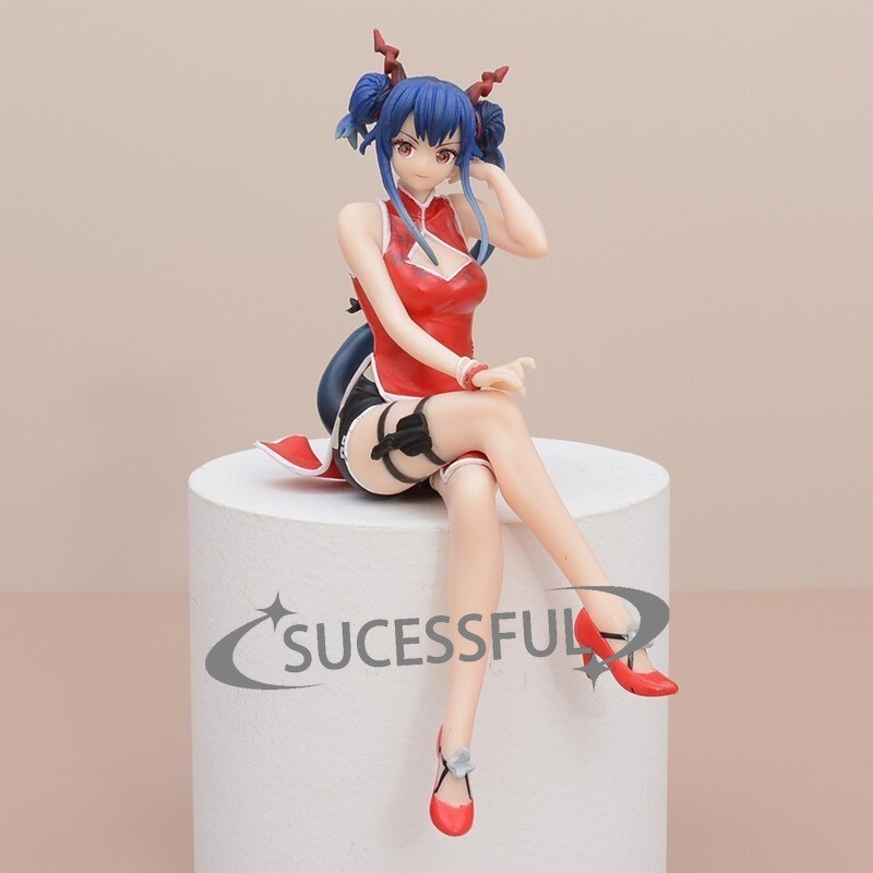 17cm Arknights Chen Lungmen Anime PVC Toy Figure Loose Without Original Box