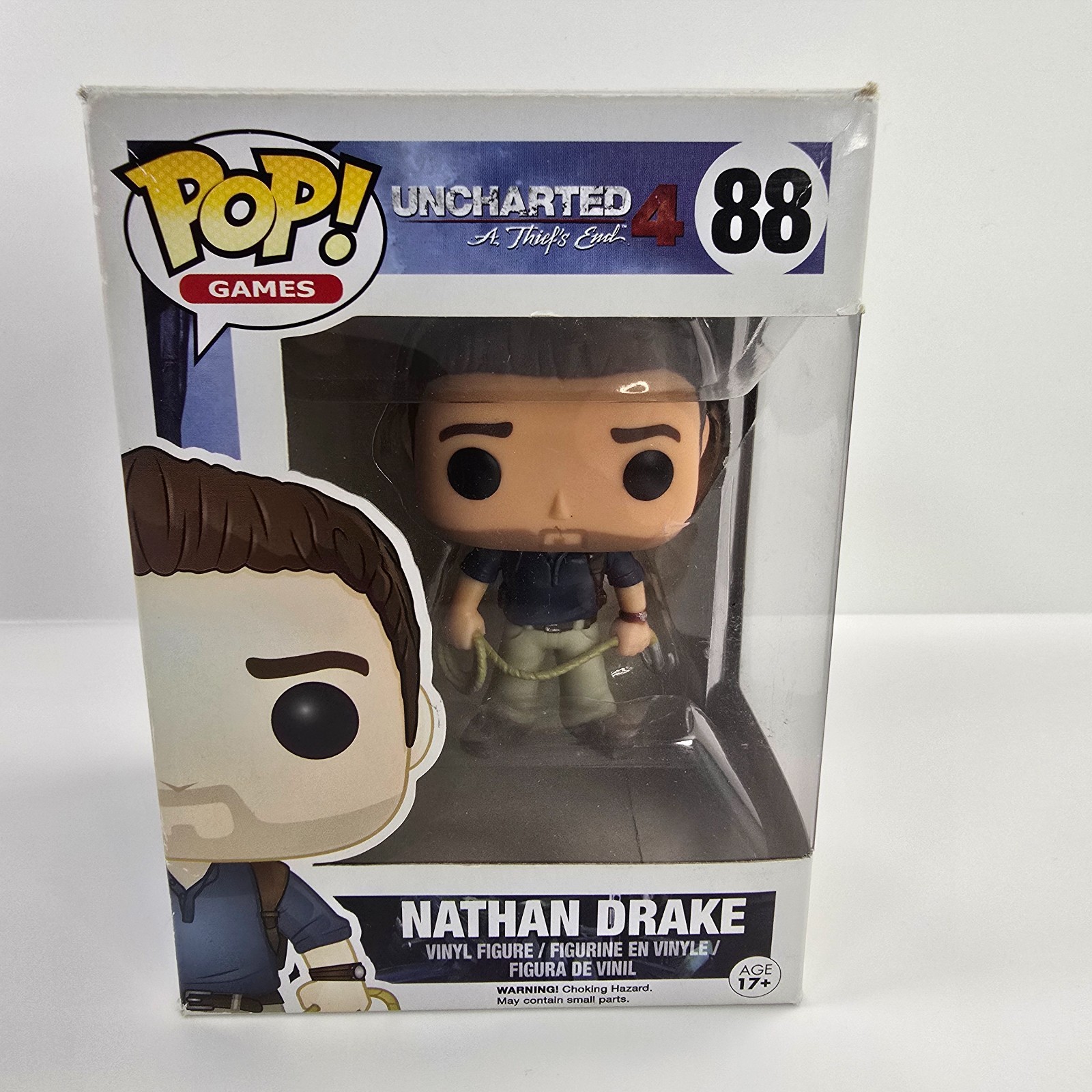 Nathan Drake 88 Uncharted 4 A Thiefs End Funko Pop Games Vinyl