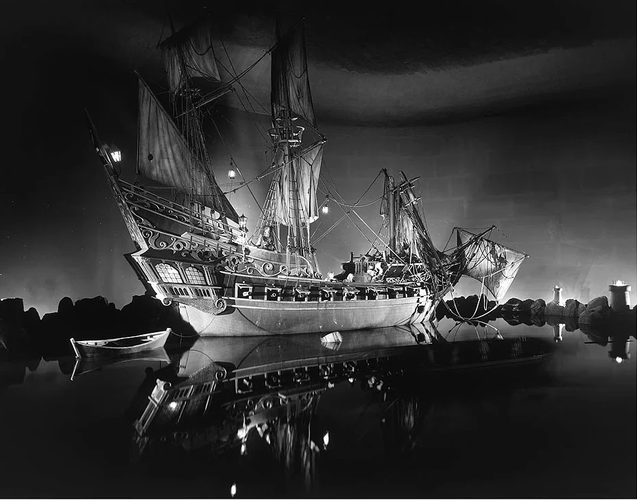 Walt Disney Archives Disneyland Pirates of the Caribbean Ship Photograph NIB