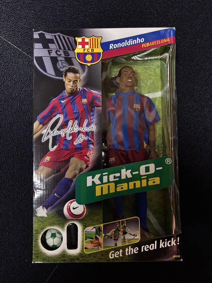FC Barcelona Ronaldinho Figure Kick-O-Mania