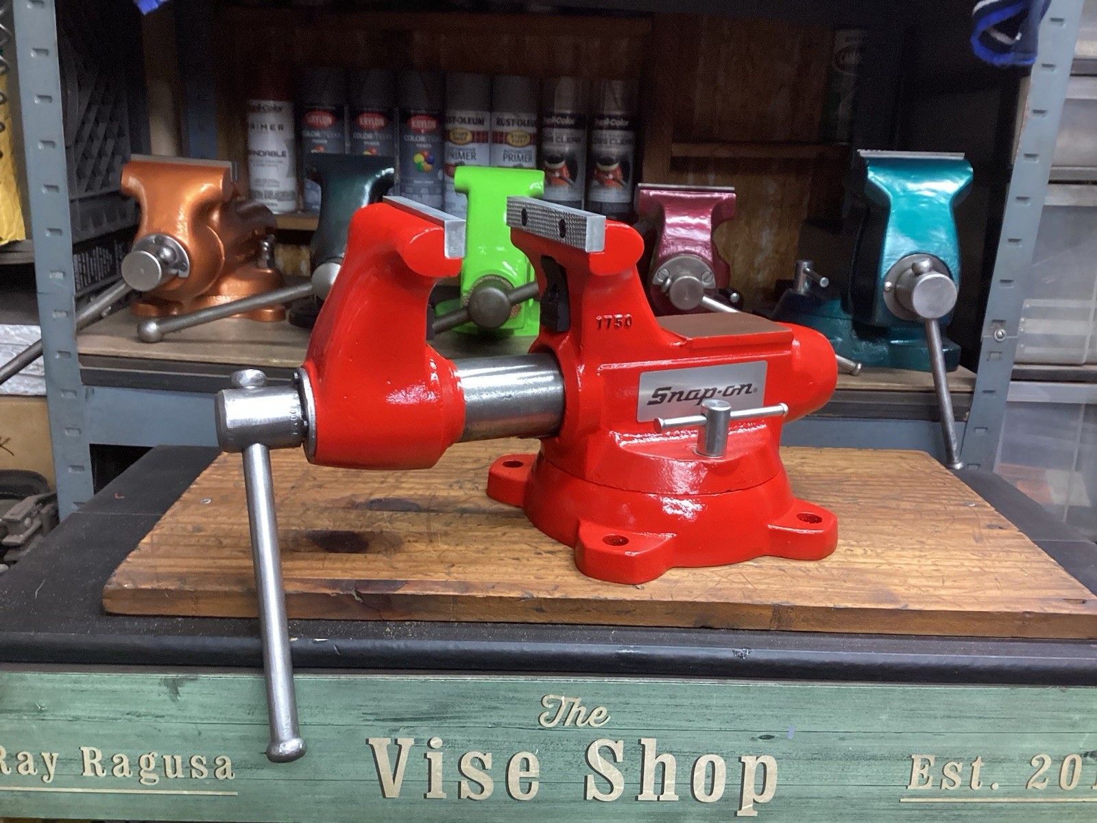 Restored Vintage Snap On/ Wilton 1750  5  In Jaws 42  Lbs USA 1973 Real Deal