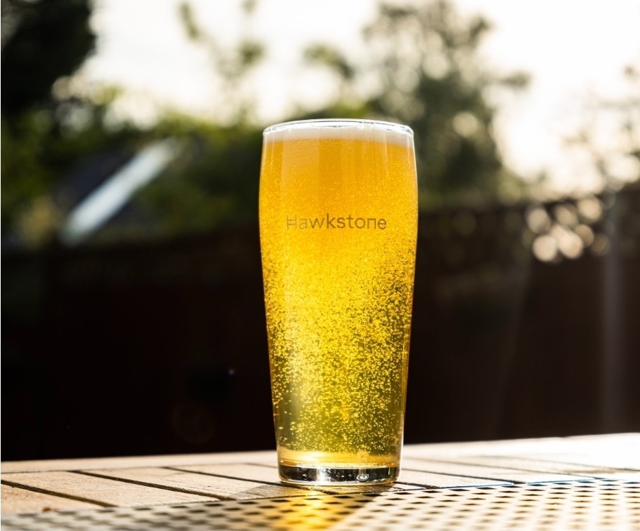 Set of 2 x Hawkstone Pint Glasses 20oz Brand New CE Stamped Genuine