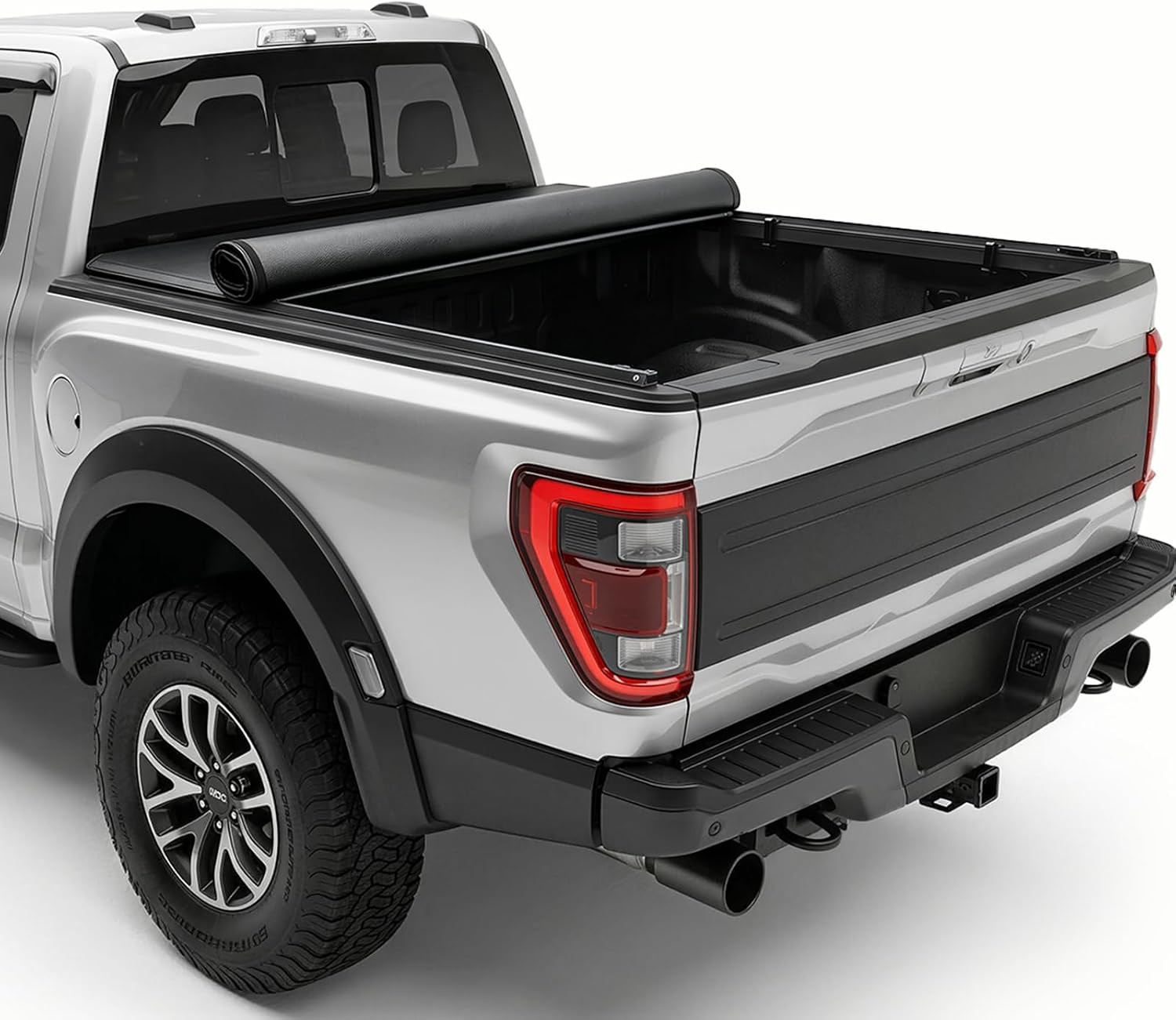 Soft Roll-Up Tonneau Cover, 2015-2025 2026 Ford F-150 5.5Ft (66