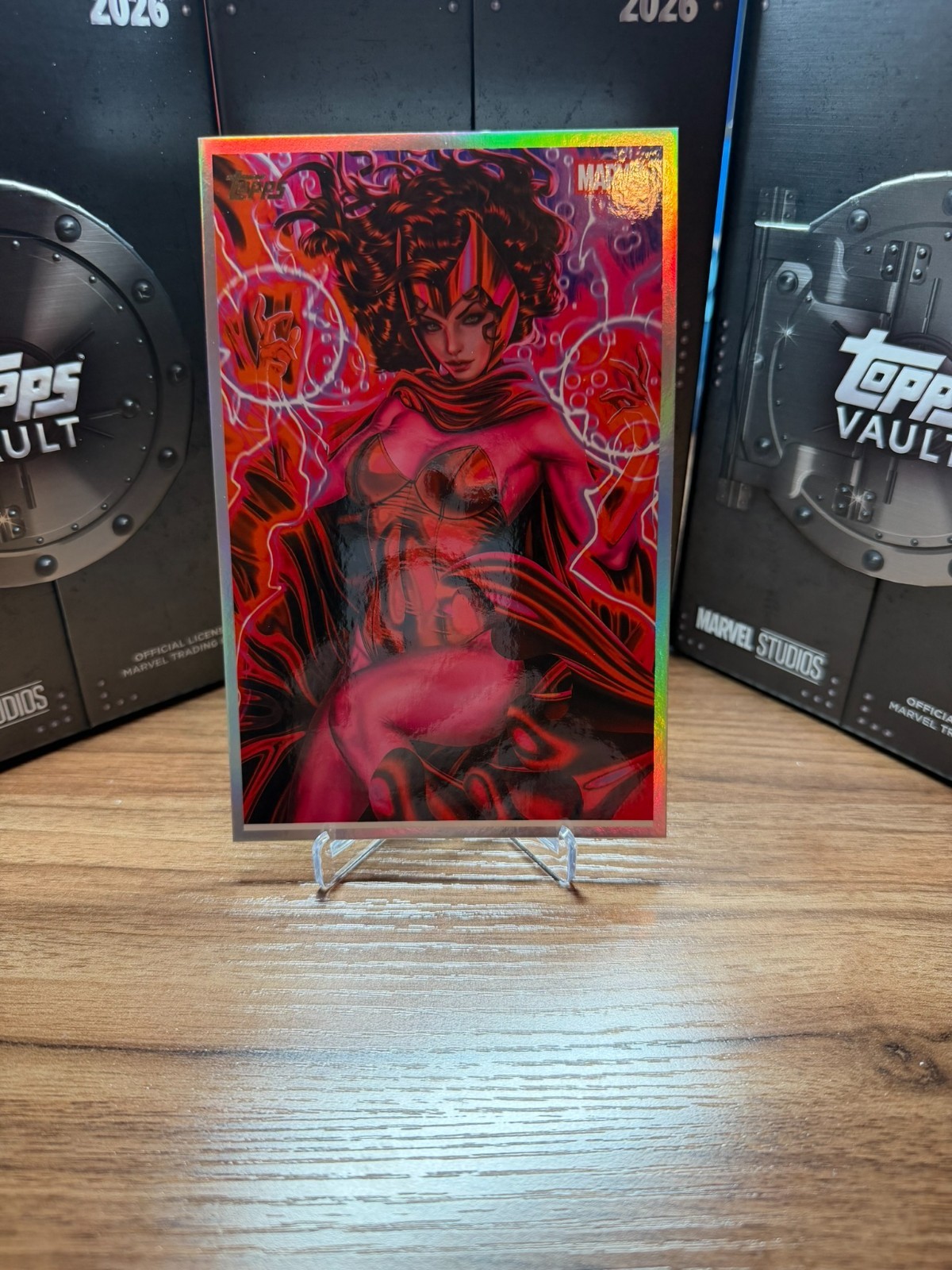 2026 Topps Marvel Vault Black Cat Box Topper Vault Originals VO-15