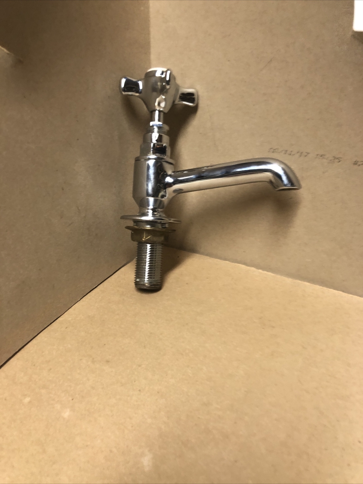 VINTAGE -PEGLER EST 1889-ENGLAND HEAVY BRASS WATER TAP-FAUCET-COLD WATER SPIGOT