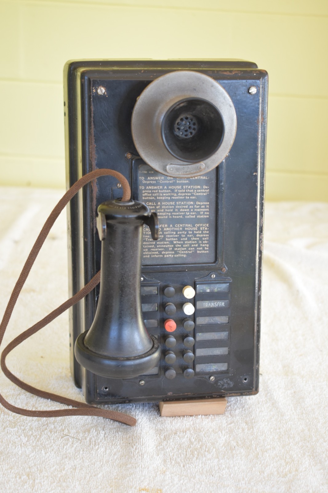 Rare Western Electric Telephone 374A 12 Station