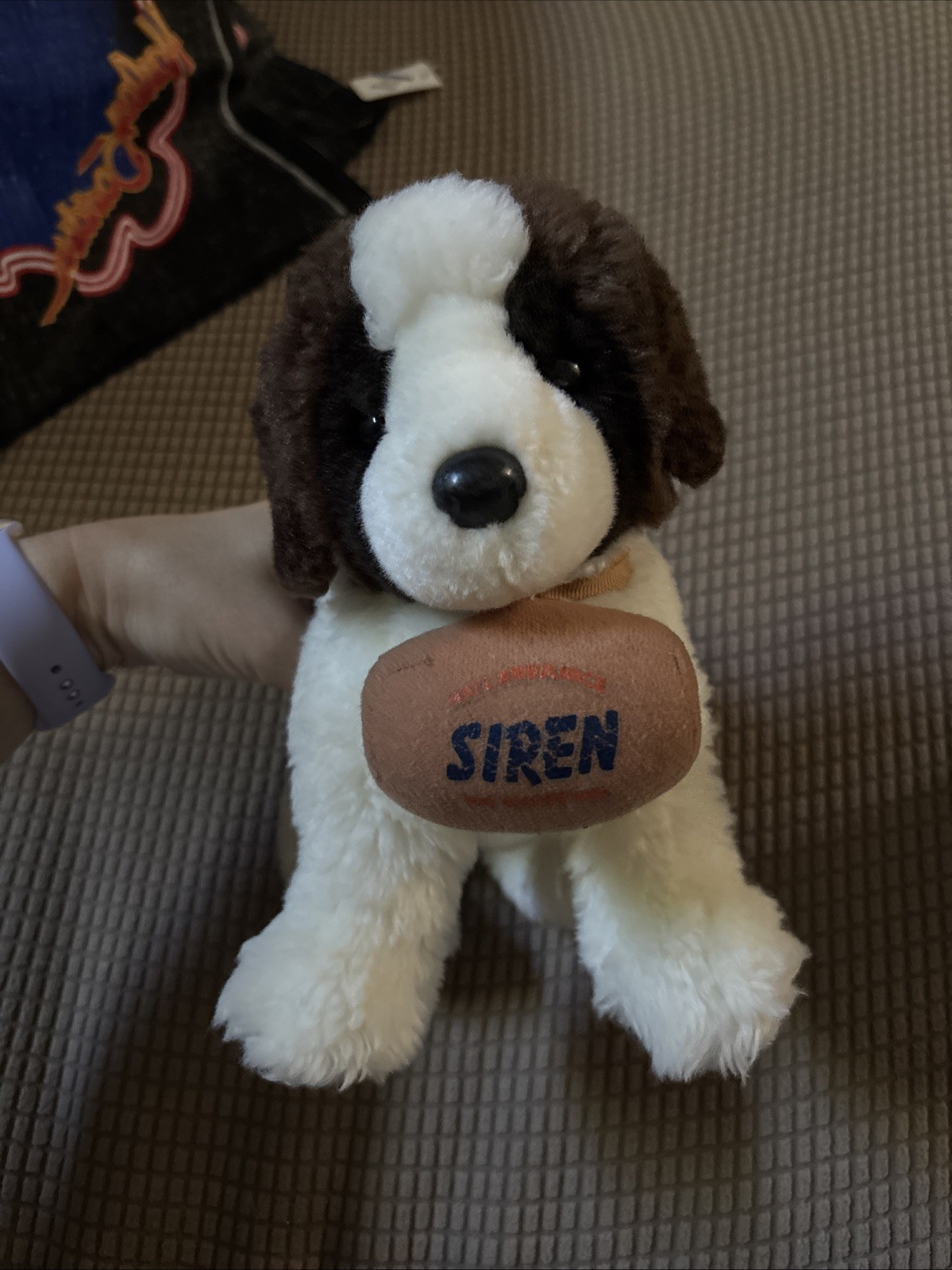 Douglas Cuddle Toy Saint Bernard Siren Rescue Dog 571HA