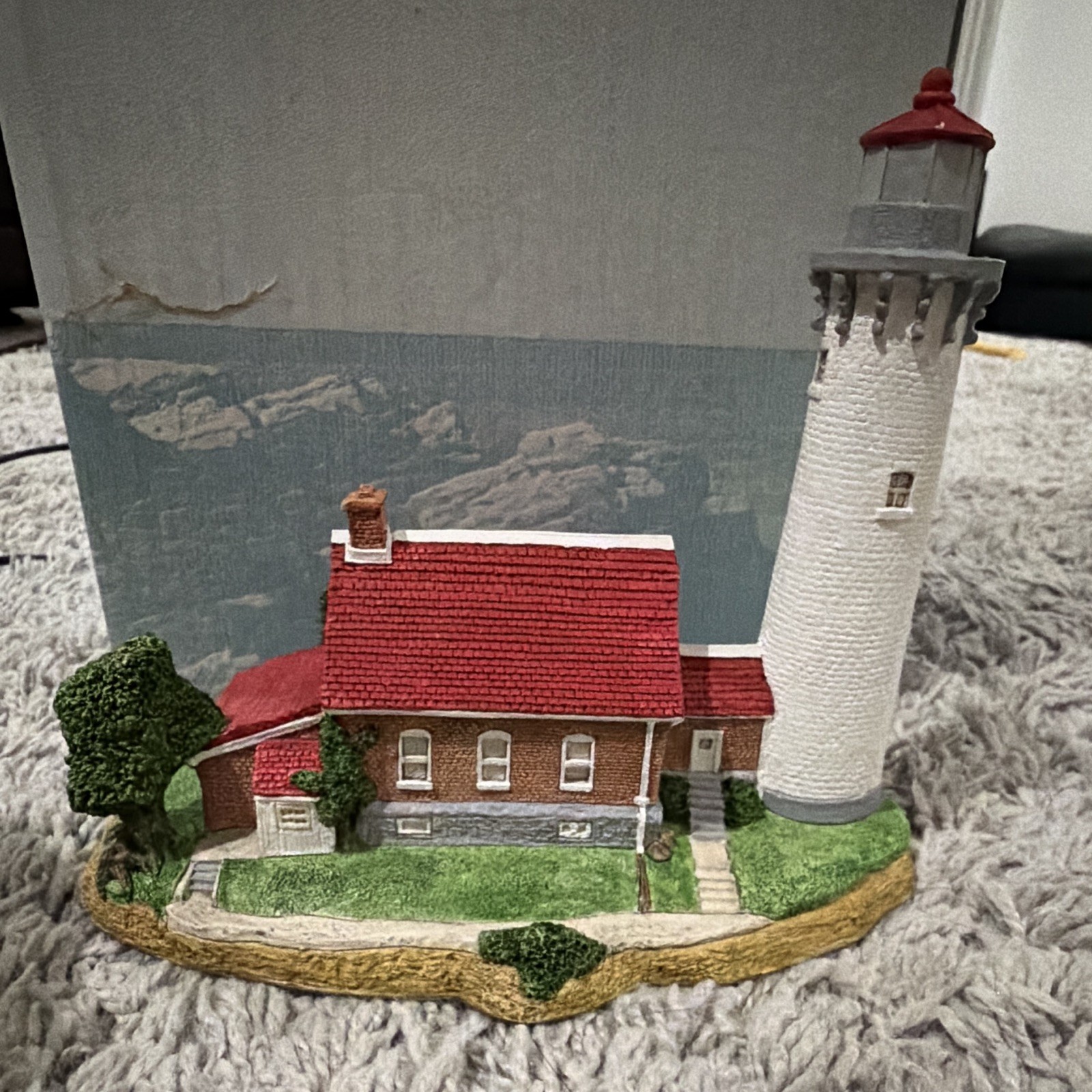 Harbour Lights 1995 Lighthouse Tawas Point Michigan Box #152