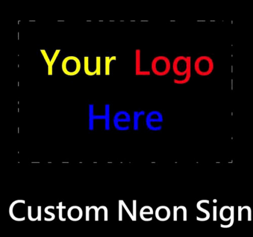Custom Neon Sign Real Glass Bar Decor Light Lamp Garage Man Cave Decor