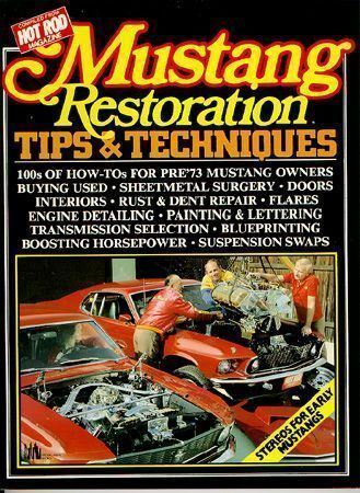 Mustang Restoration Repair Tips Techniques 1965-1970 Book