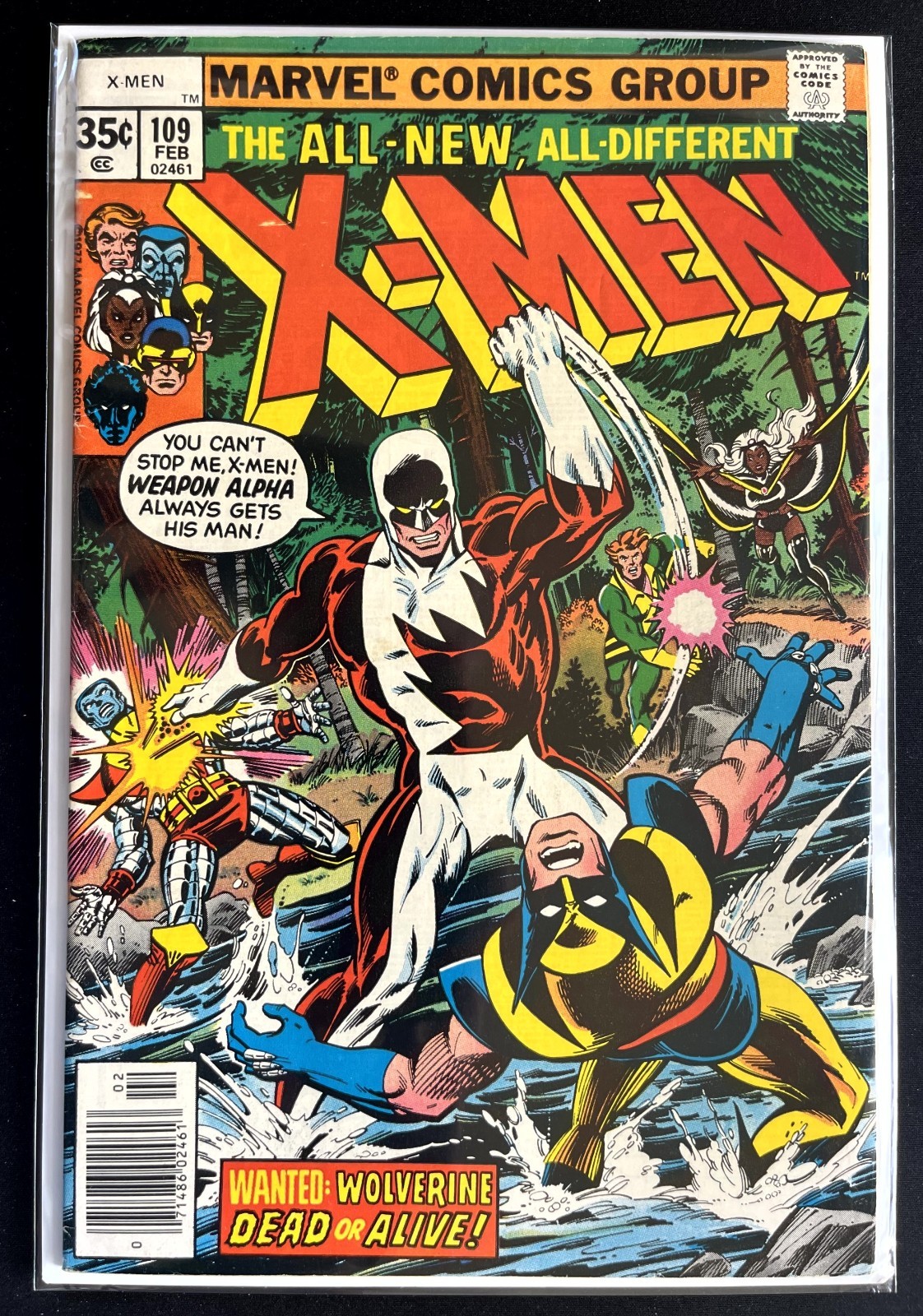 X-Men 109 (1978) Marvel 1st Weapon Alpha John Byrne FN/VF Range * 