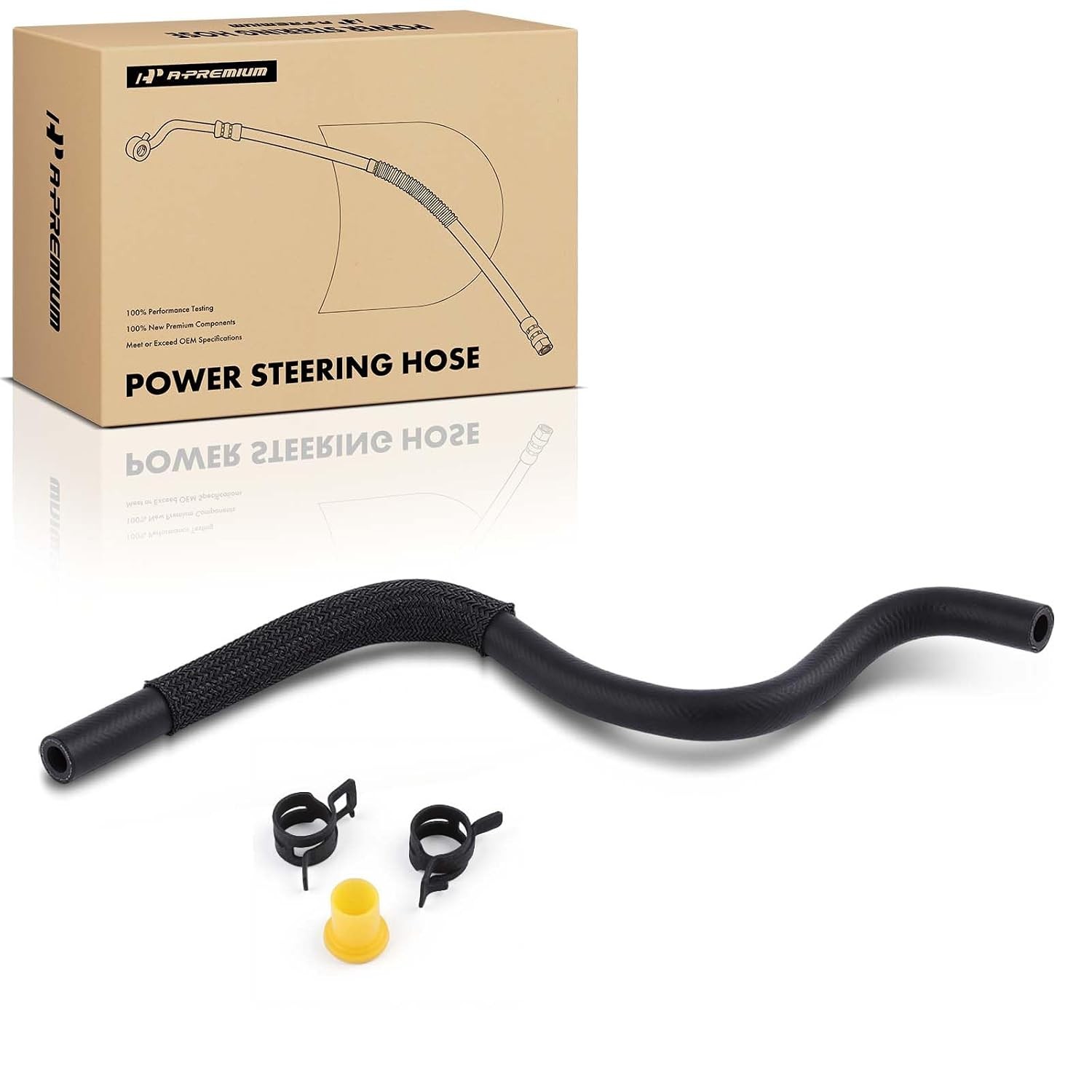 Nissan Power Steering Return Hose Assembly Compatible 3/4\