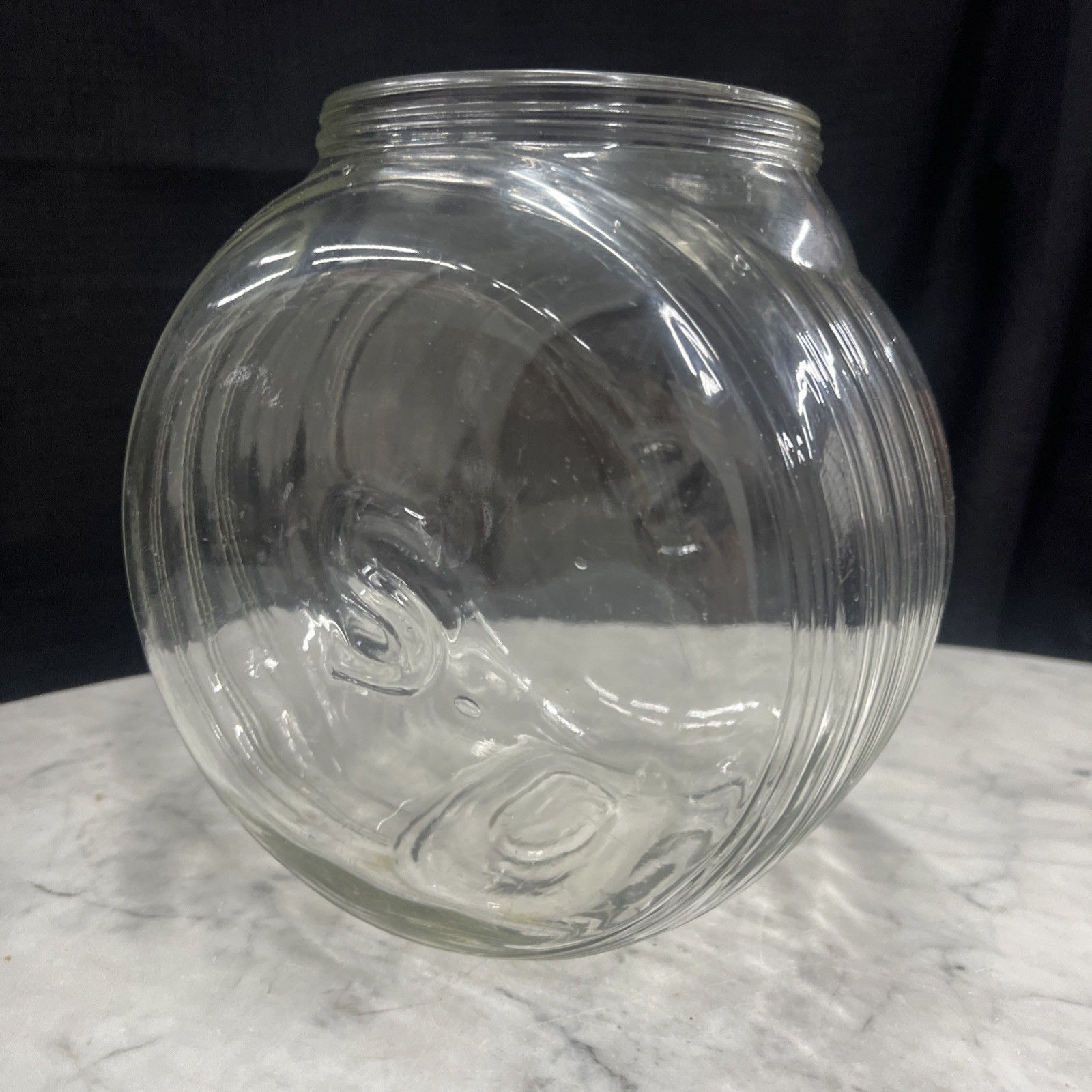 Antique 1920s Sellers Glass Hoosier Cabinet Sugar Canister