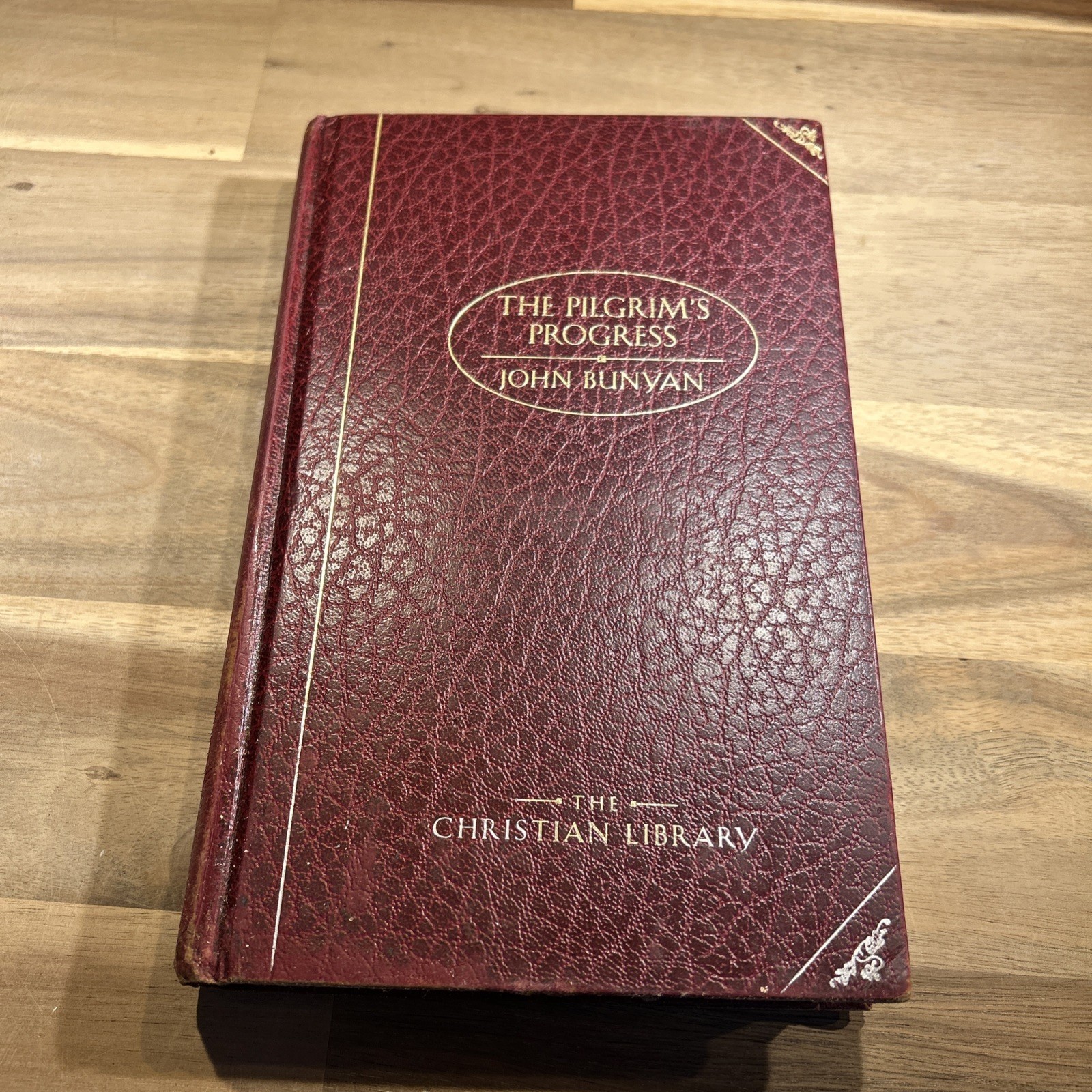 THE PILGRIM'S PROGRESS John Bunyan c1988 The Christian Library Vintage Hardcover