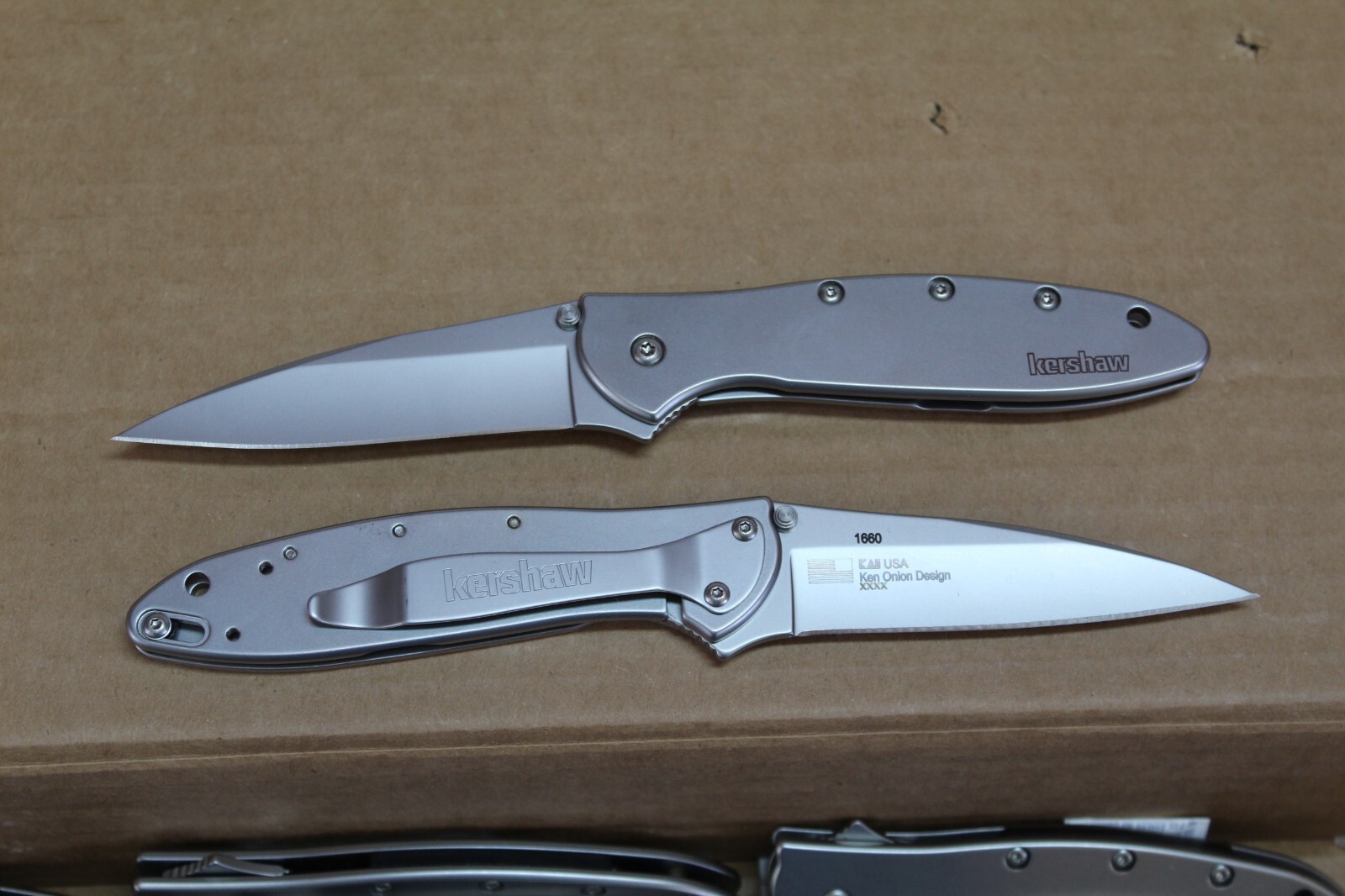 Kershaw Leek, 1660, Plain Edge, Speed Safe, Brand New, Factory Blem, USA Made