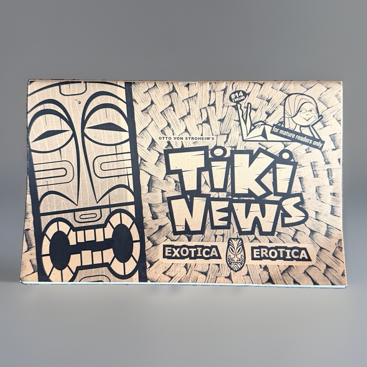 Tiki News #14 Exotica Erotica Otto Von Stroheim Sven Kirsten Tiki Zine 1999