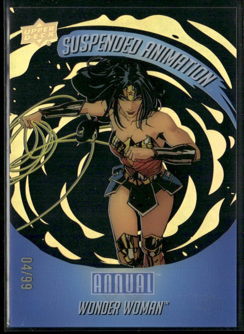 2024-25 Upper Deck DC Annual Suspended Animation SSP /99 - Wonder Woman