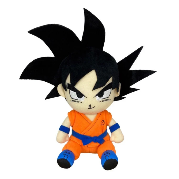 Official Licensed Dragon Ball Z GOKU 7\'\' Sitting Plush Goku Figure Plush
