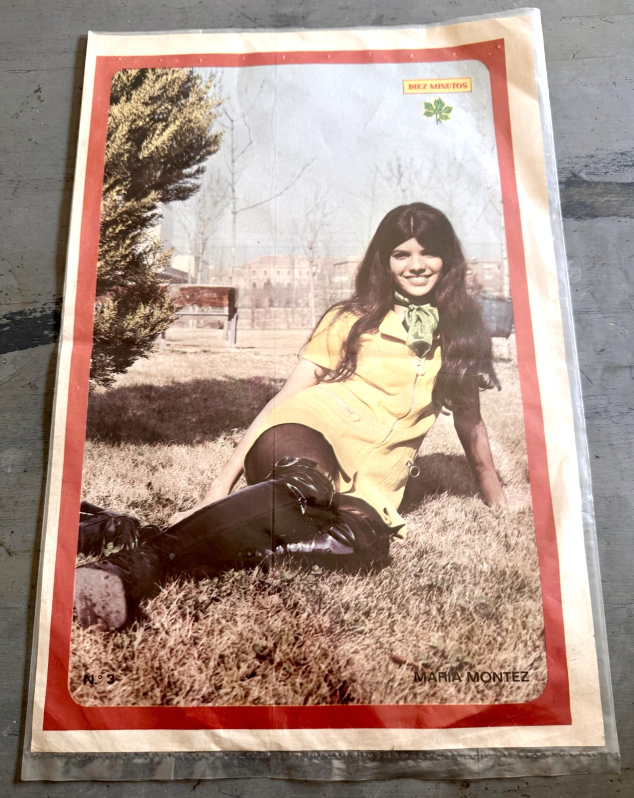 Maria Montez - Poster Ten Minutos No.3 (1972) - Spanish Magazine [Print]