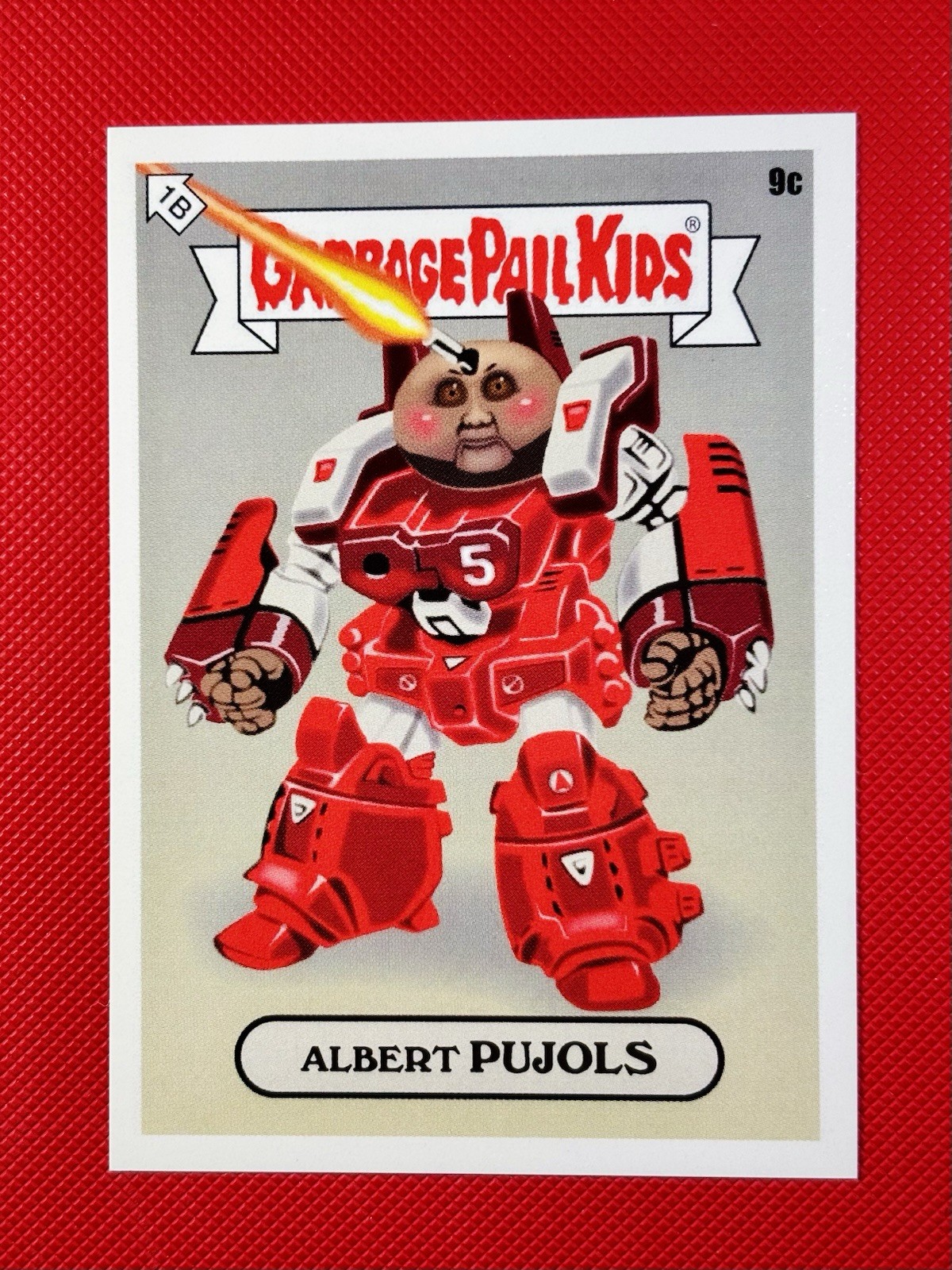 Gpk 2022 Albert Pujols ~C Card/Variant~ X MLB Keith Shore #9c Cardinals 🤖💥⚾️