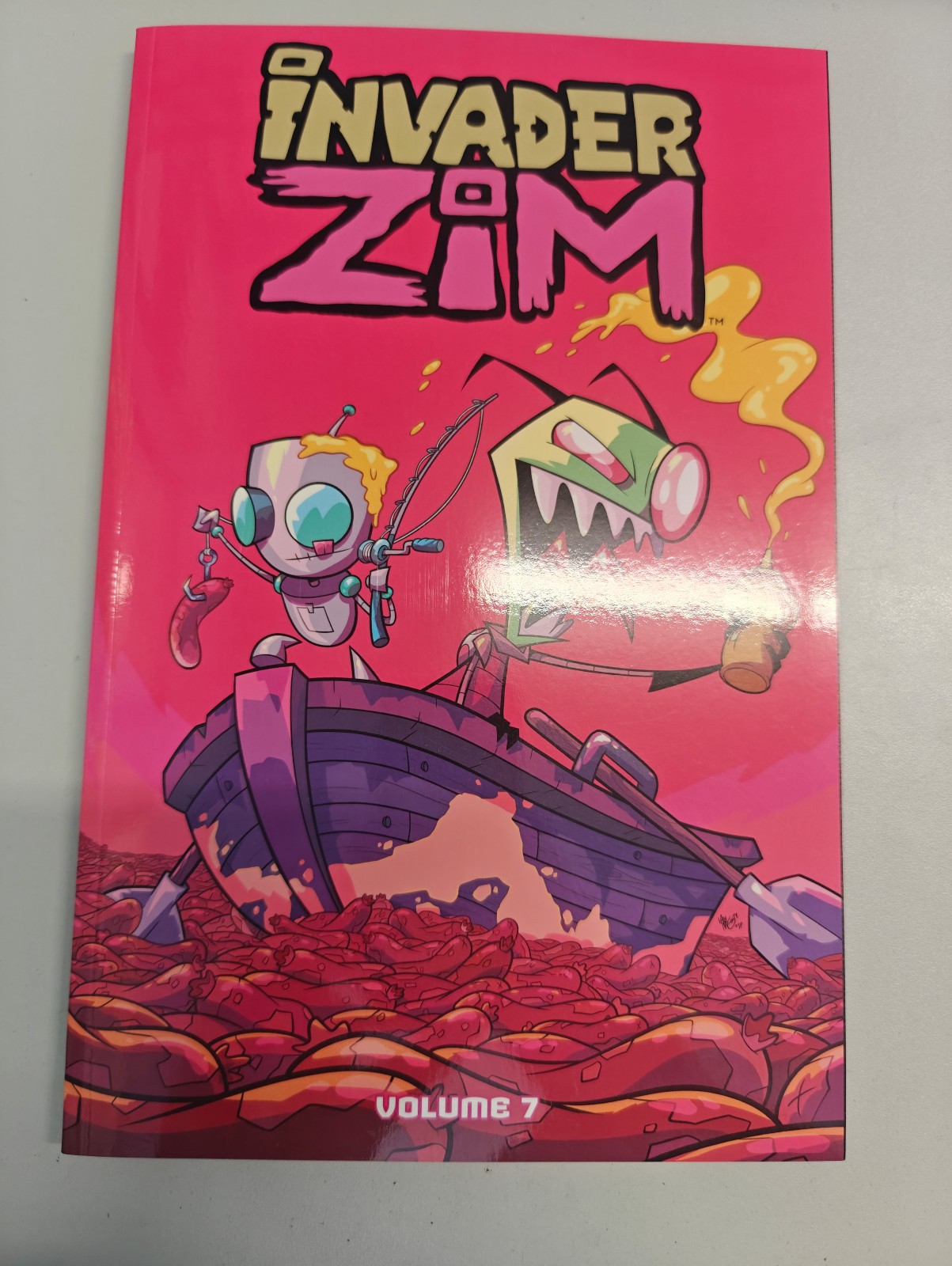 INVADER ZIM TPB VOLUME #7 (2019) - GRADE NM - ONI PRESS IAN MCGINTY VARIANT
