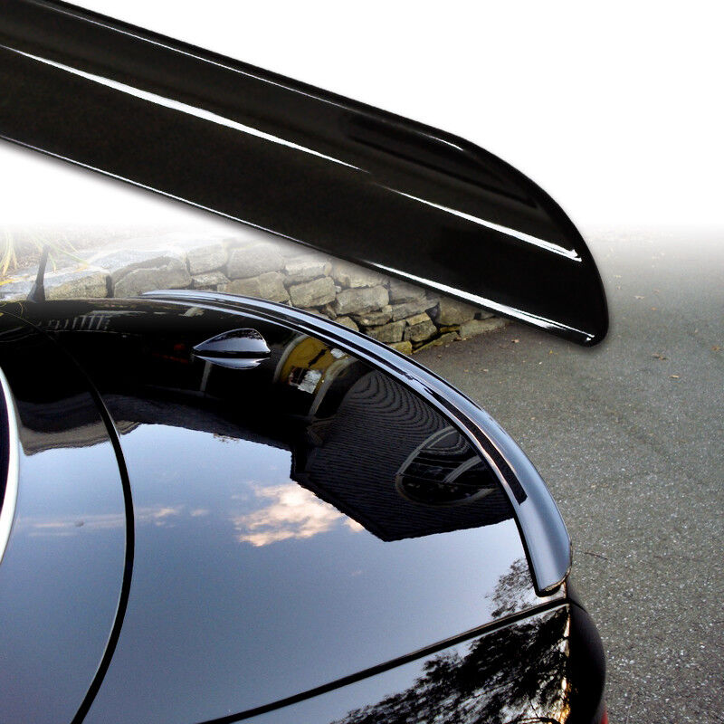 Fyralip Y22 Painted Black Trunk lip Spoiler For Holden Commodore VZ Sedan 04-06