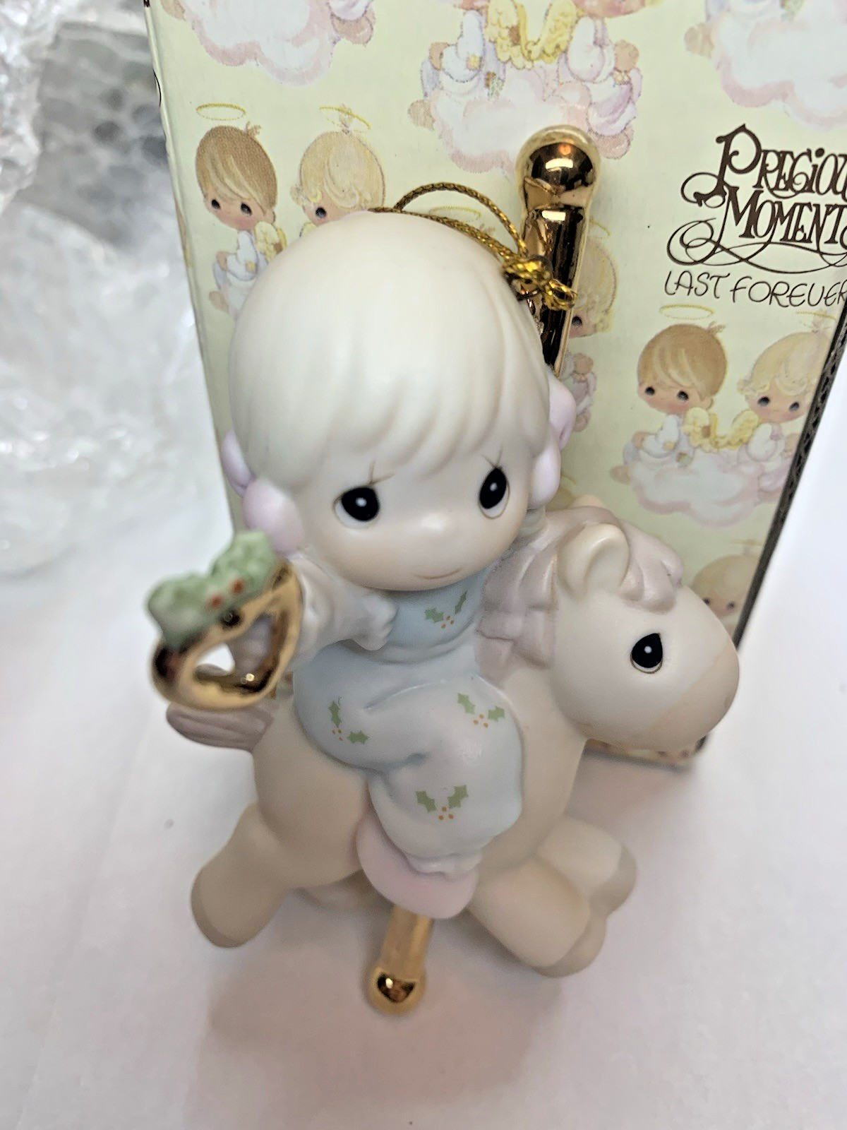 Precious Moments: Love Makes The World Go Round - 184209 - Holiday Ornament