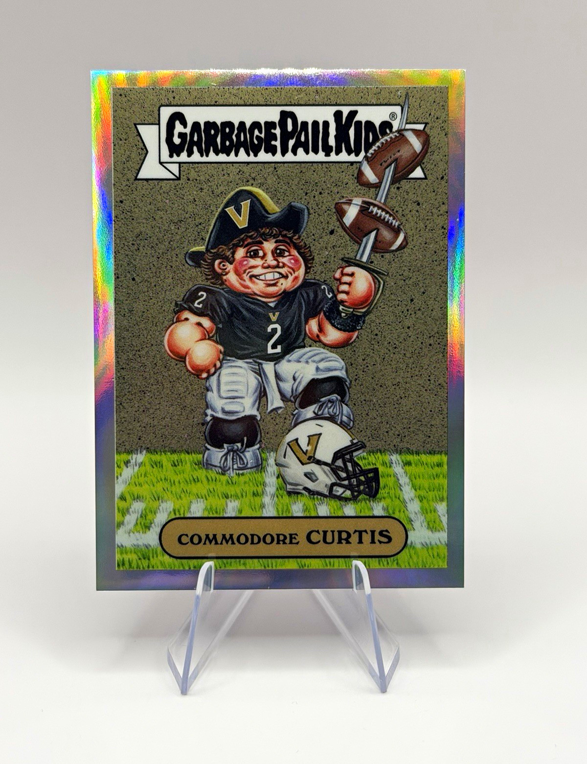 2026 Topps Garbage Pail Kids Commodore Curtis Jared Curtis Parallel NILG-JC