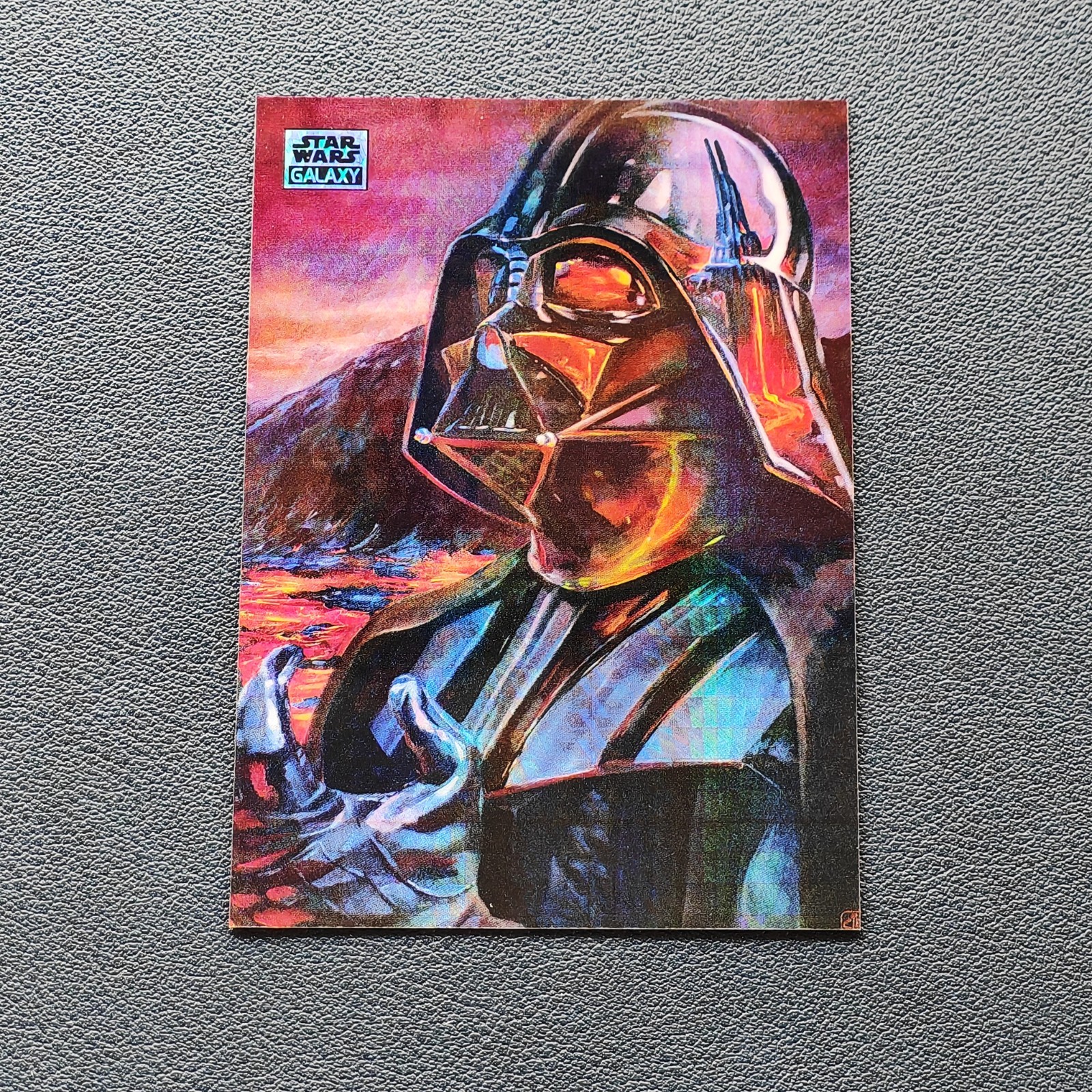 Dark Aspirations 2024 Topps Star Wars Galaxy #68 Prism Refractor /75