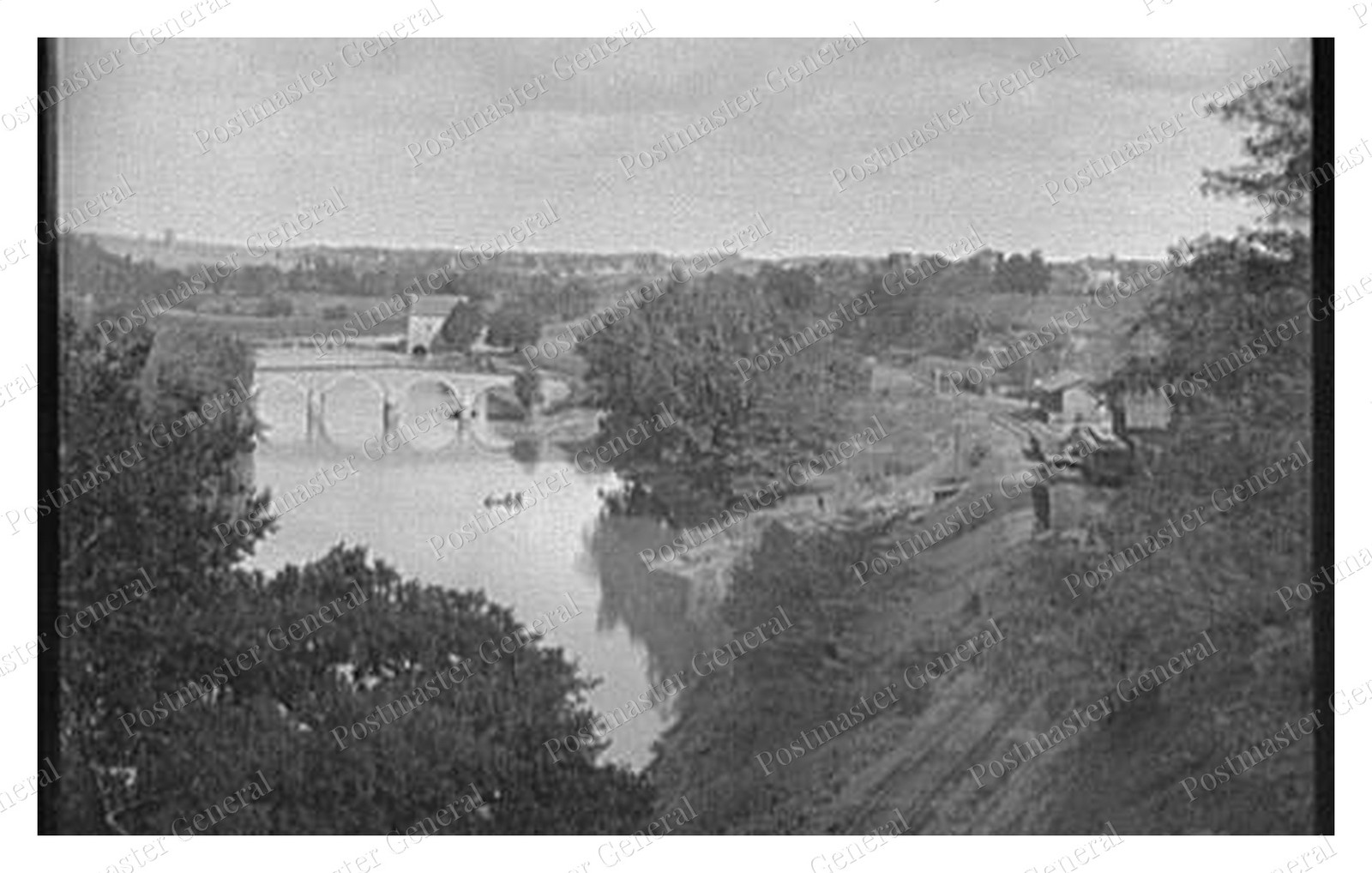 Williamsport Maryland North View Standard Postcard COPY RPPC