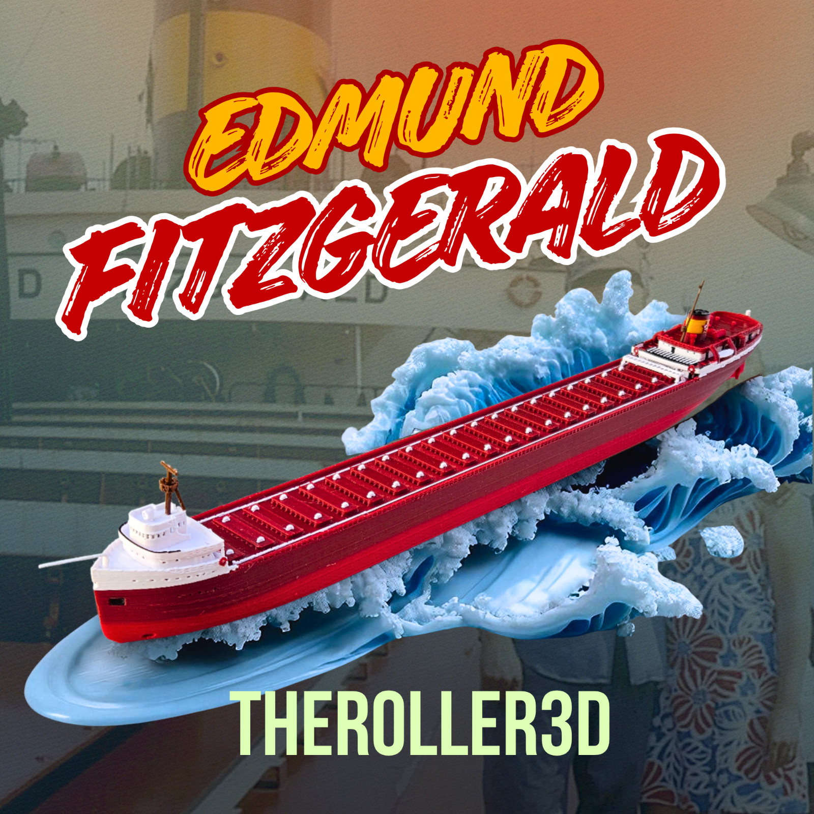 SS Edmund Fitzgerald Collector Model, 12
