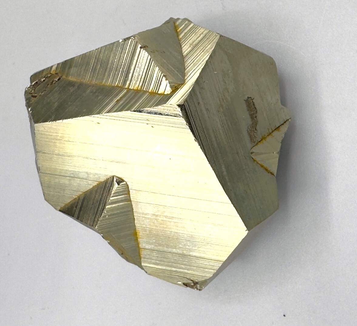 Vintage Interlocking Pyrite Cube