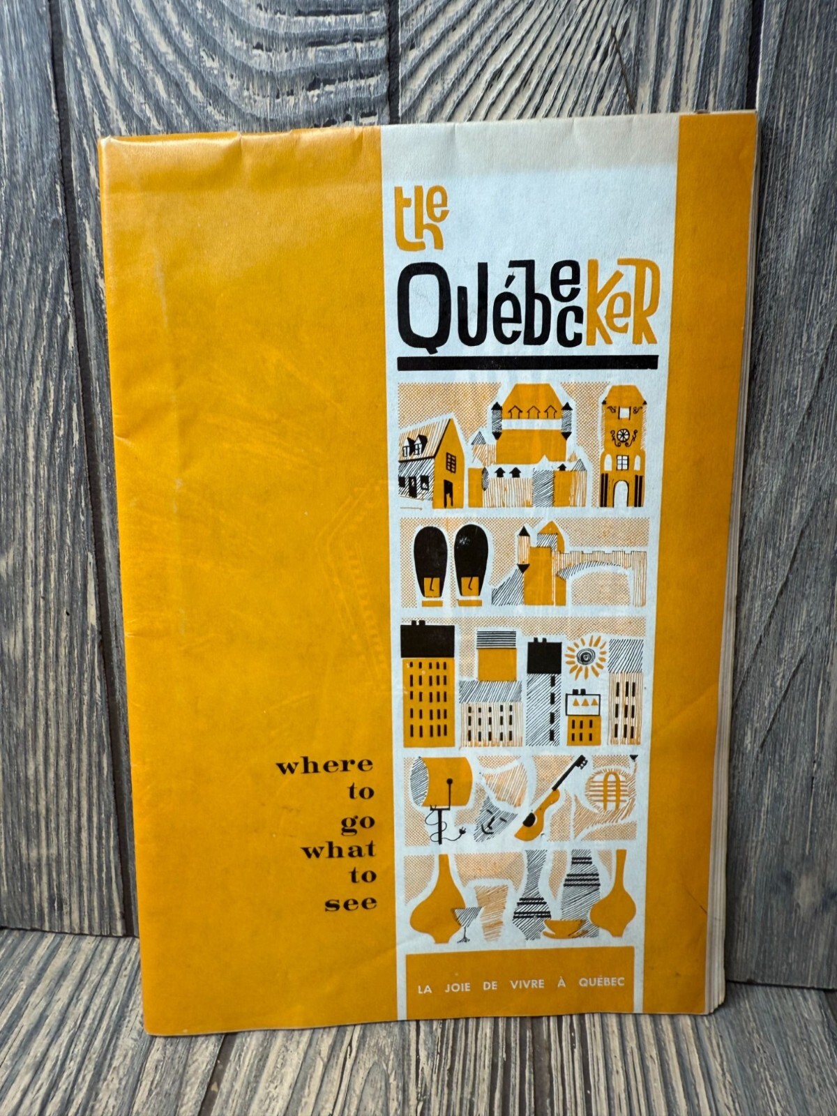 Vintage 1960s Quebec Travel Guide \