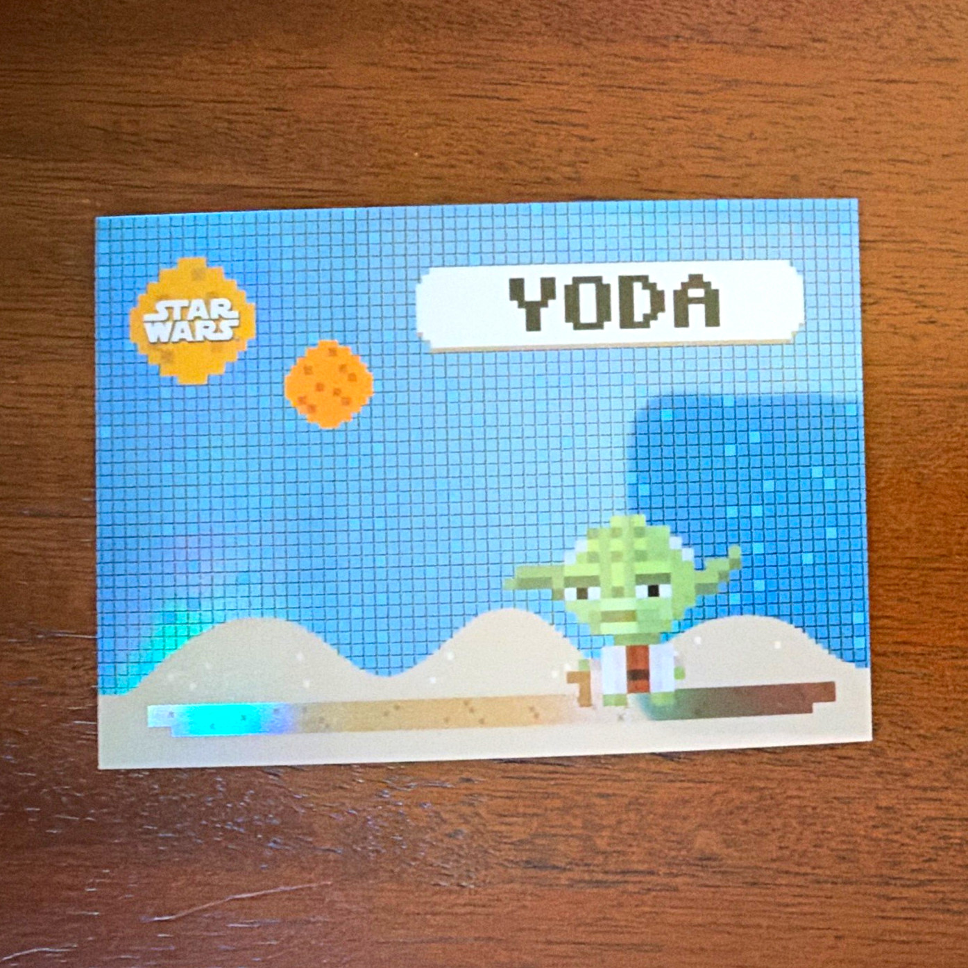 Topps 2026 Chrome Star Wars Bonus Stage Insert Yoda Card #BO-YO CASE HIT