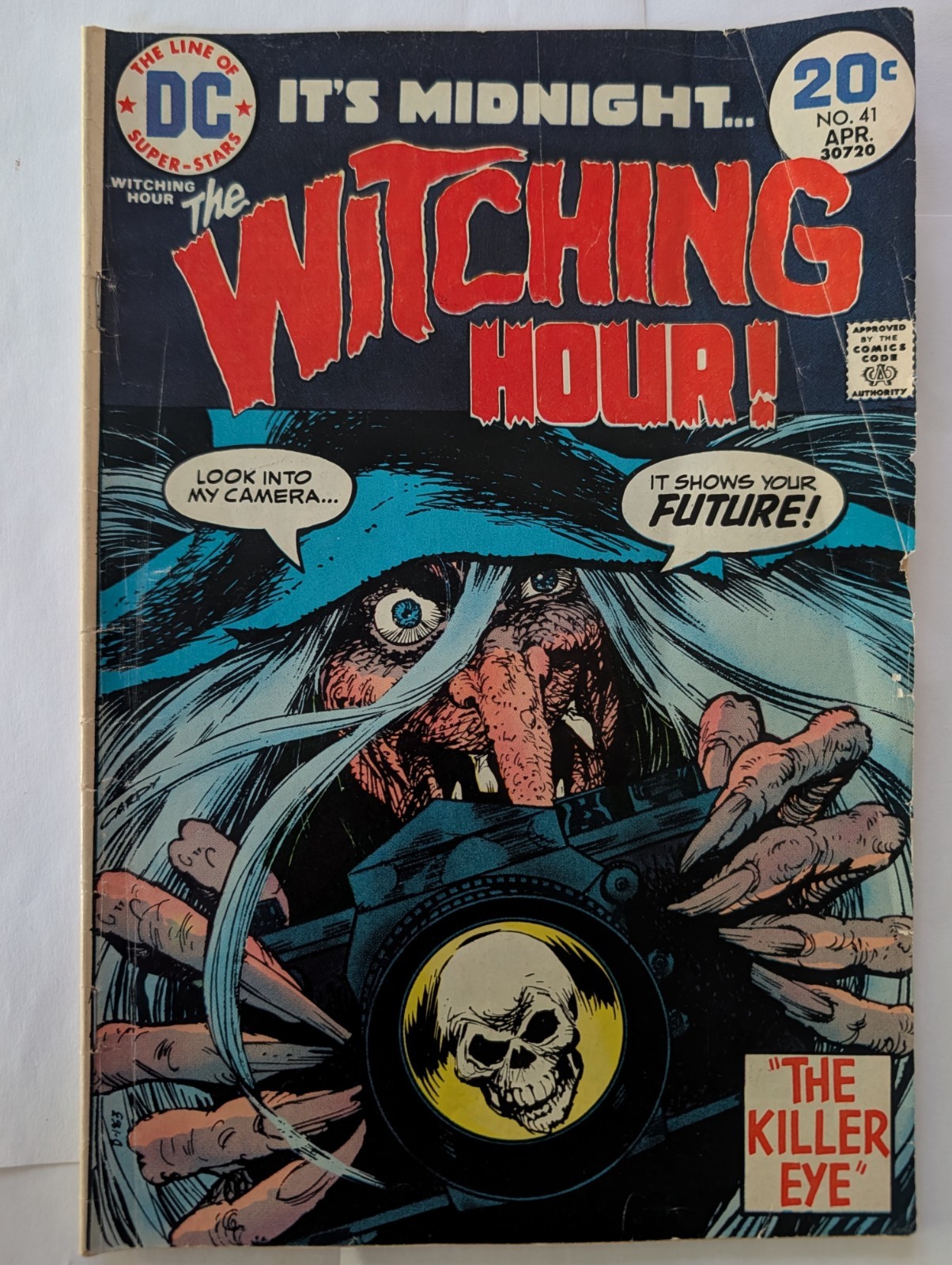 Witching Hour #41 1974 DC Horror Nick Cardy Classic Witch Cover GD/V