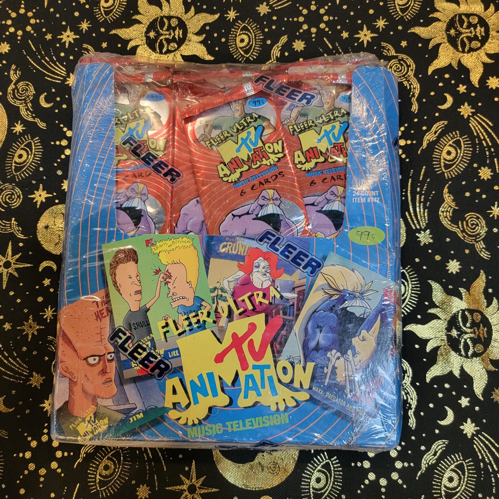 Fleer Ultra MTV Animation Music Televsion Sealed Case 24packs 1995 HOT