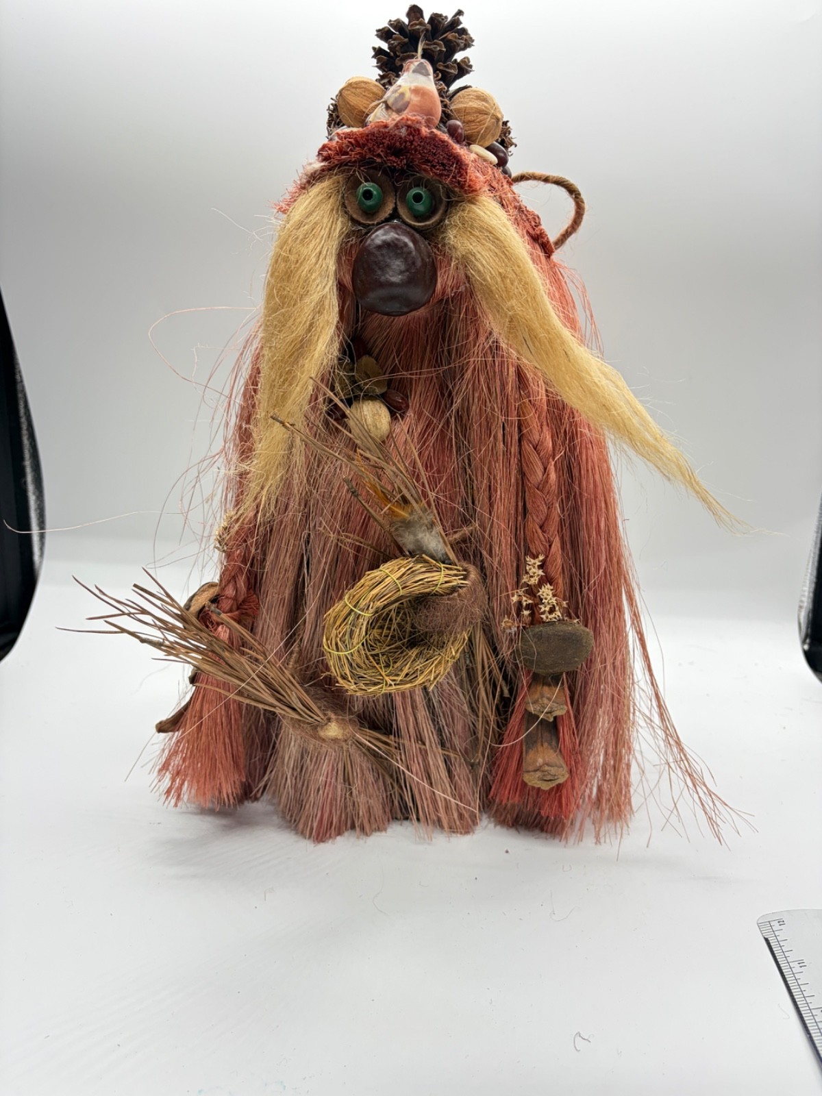 Great BIRDNESTER Troll 15” with original KEN ARENSBAK hang tag and label on base