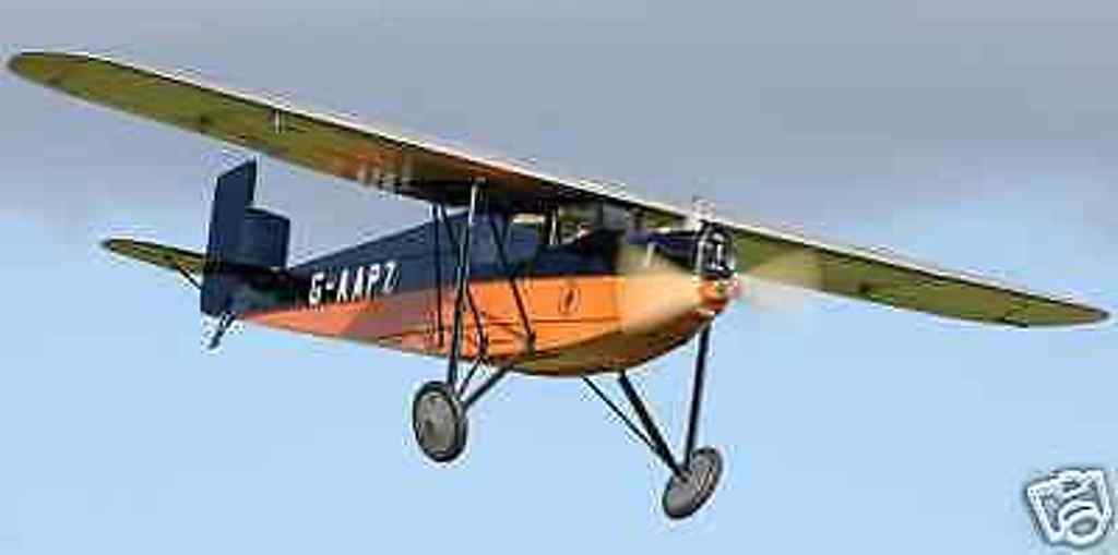 Mk-1 Desoutter Liaison Monoplane MK1 Airplane Desktop Wood Model Big New