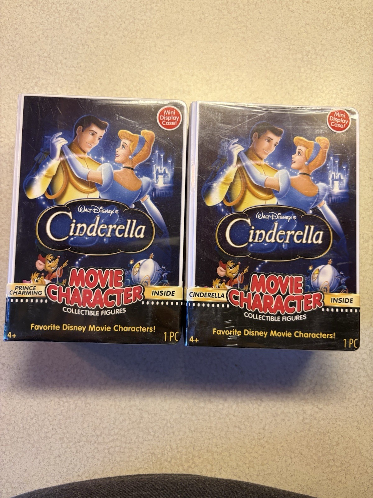 2022 Basic Fun Disney Cinderella Movie Character Collectible Figures Sealed Box