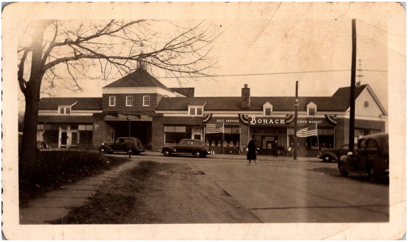 Bohack Self Service Super Market in New York City NY 1940s Vintage Photo #1