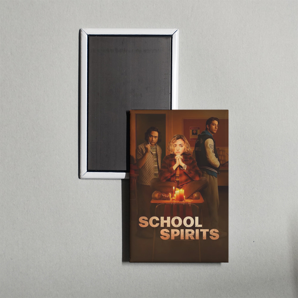 School Spirits Mini TV Show Poster Fridge Locker Magnet