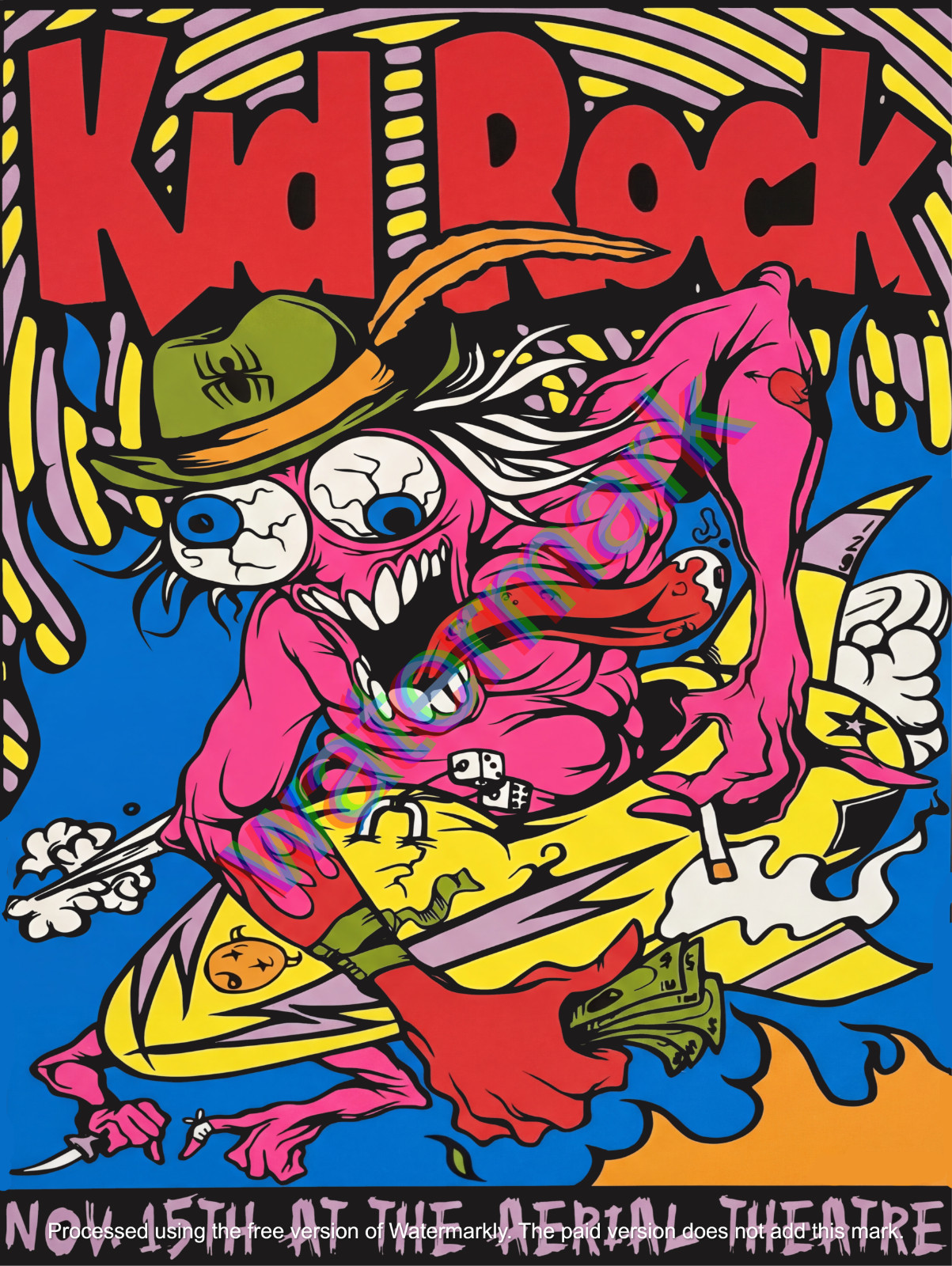 Kid Rock Poster sign  Metal Sign 9