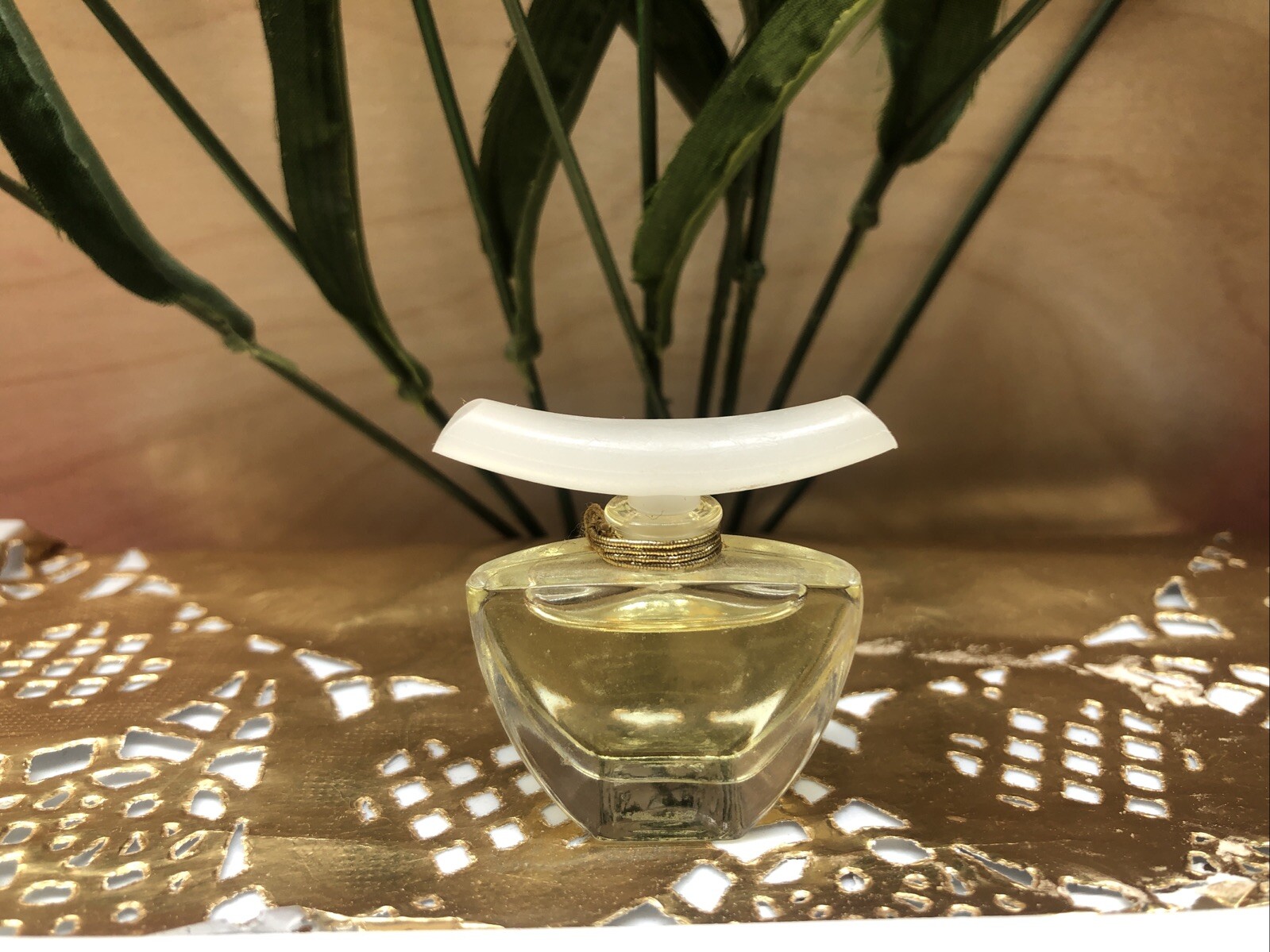 Estee Lauder Dazzling Gold Perfume Miniature Bottle Authentic Vintage Mini