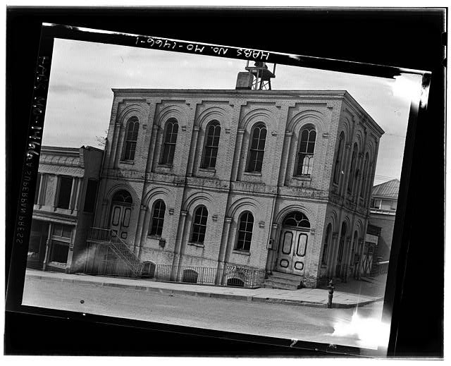 Photo:Glasgow Missouri City Hall ca 1866 HABS Historic Building Survey
