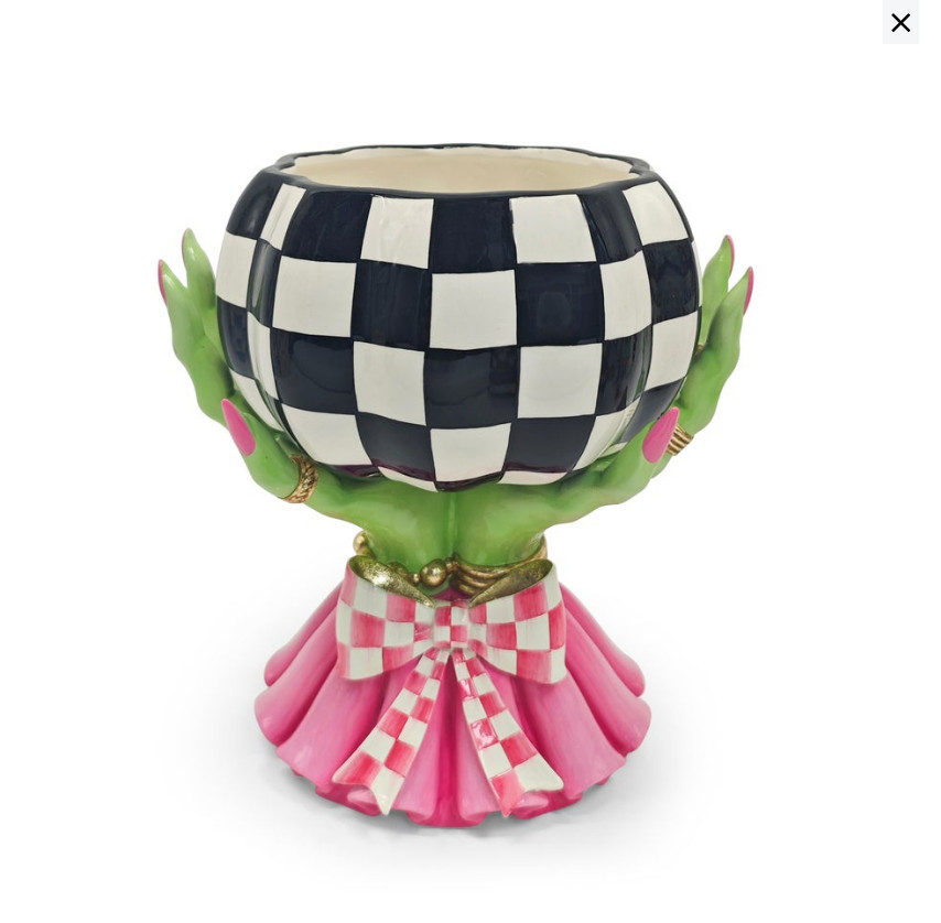 MACKENZIE CHILDS Glam \'o\' ween Treat Bowl NEW