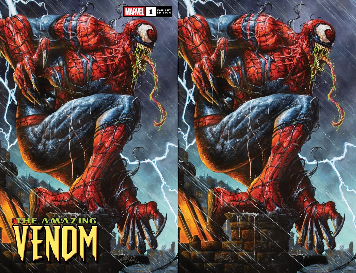 THE AMAZING VENOM #1 JOHNNY DESJARDINS NYCC EXCLUSIVE VARIANT SET LTD