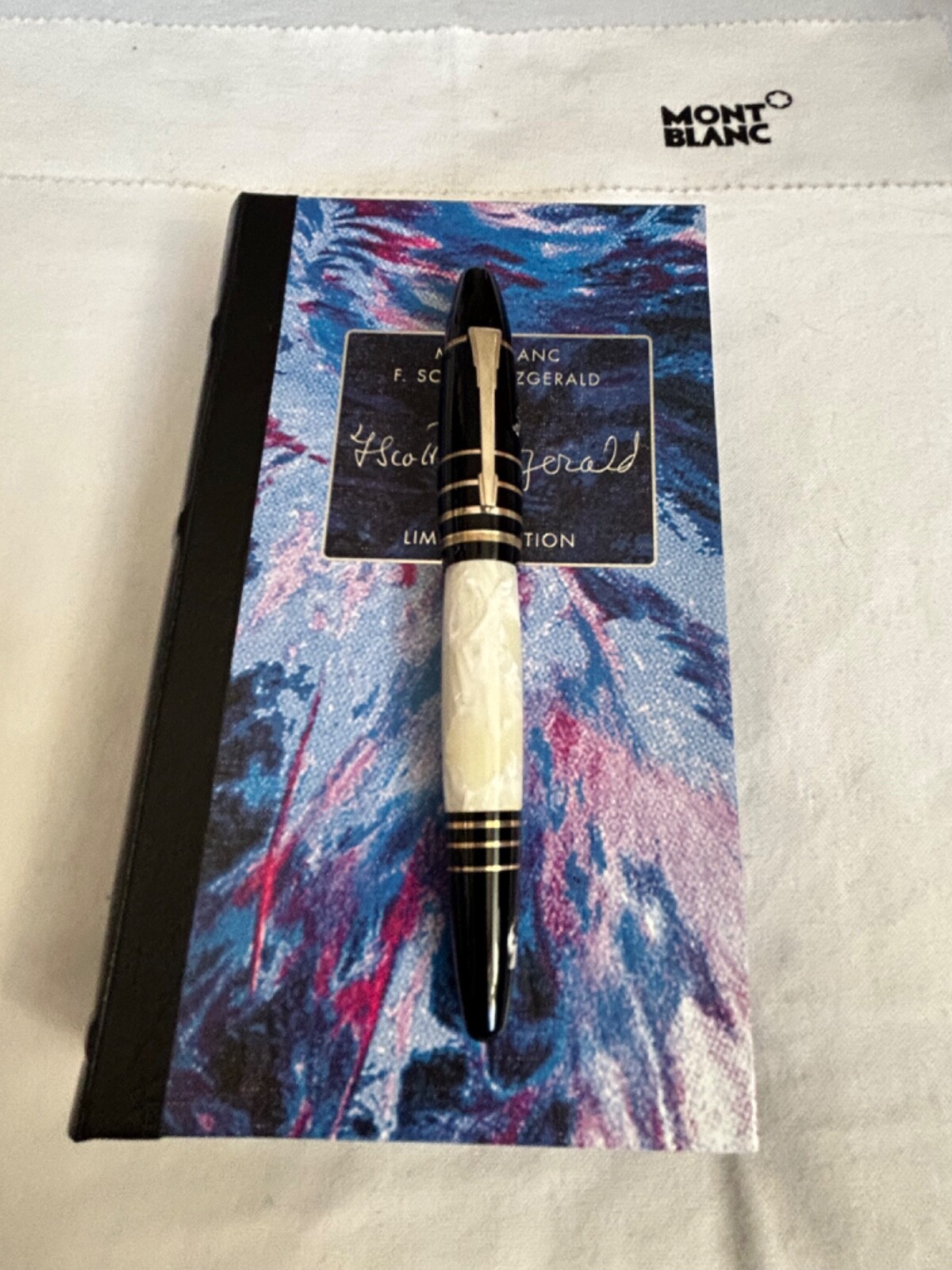Montblanc Meisterstuck F Scott Fitzgerald LE Fountain Pen, 18K M Nib-Mint