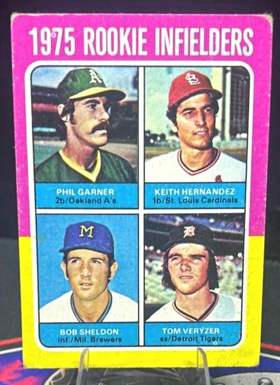 Topps 1975 Topps #623 Rookie Infielders Rookie Garner Hernandez Sheldon Veryzer