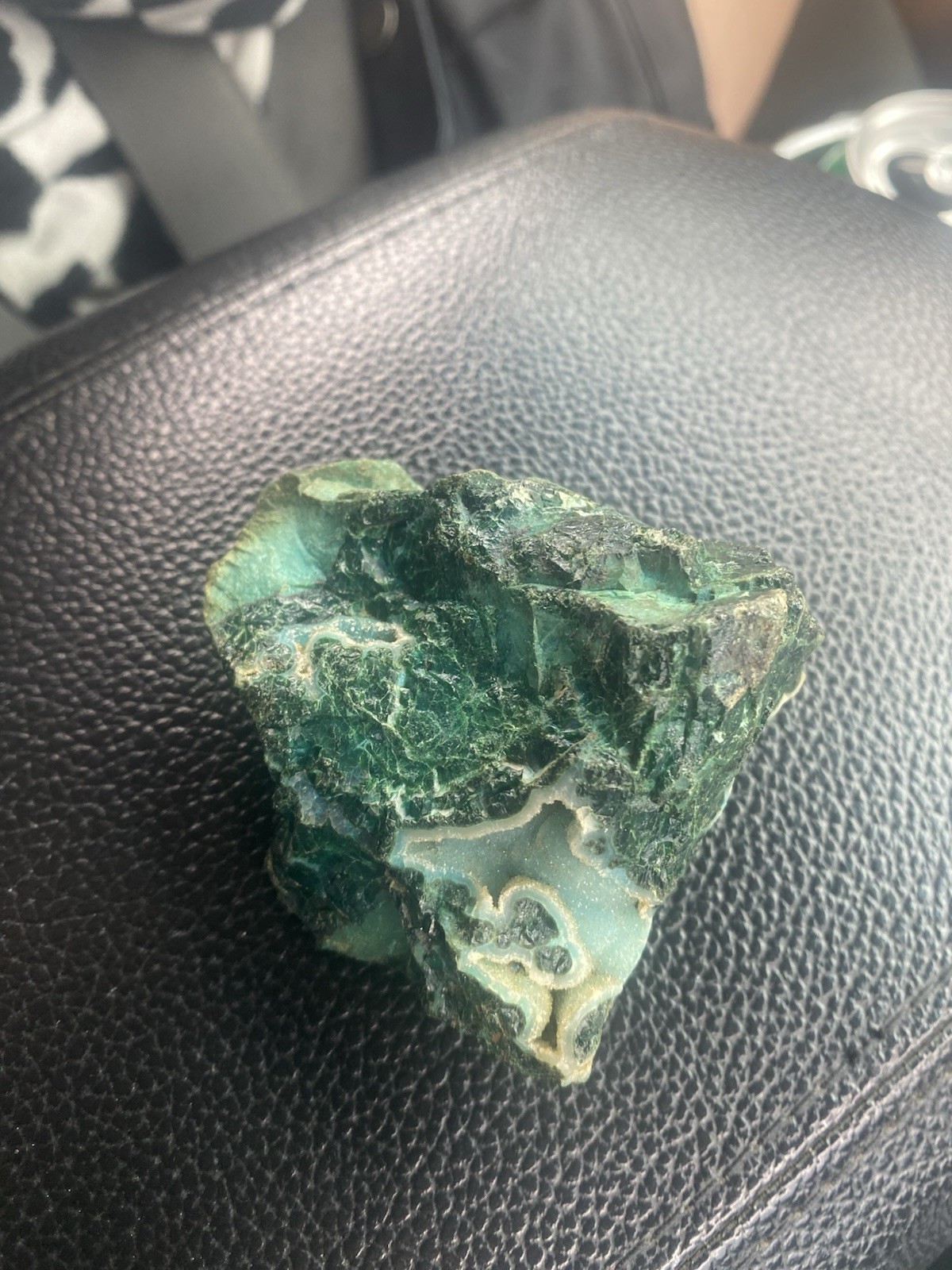 Ultra Rare RAY Mine AZ Gem Silica Chrysocolla WITH DRUZY POCKETS 100.5 GRAMS
